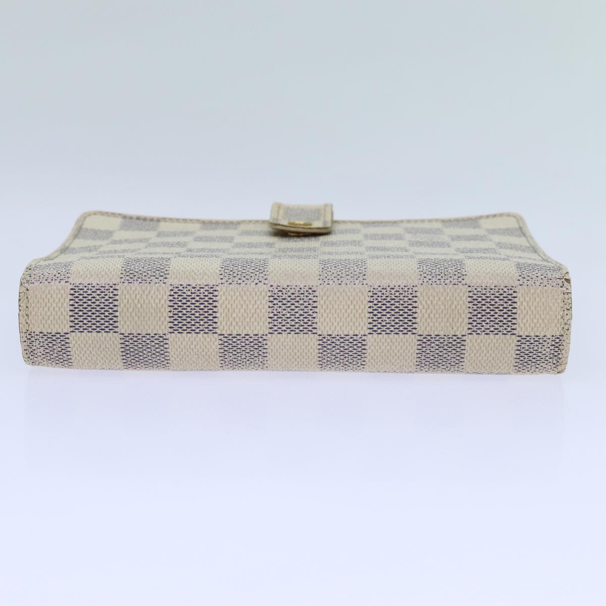 LOUIS VUITTON Damier Azur Agenda MM Day Planner Cover R20707 LV Auth 70715