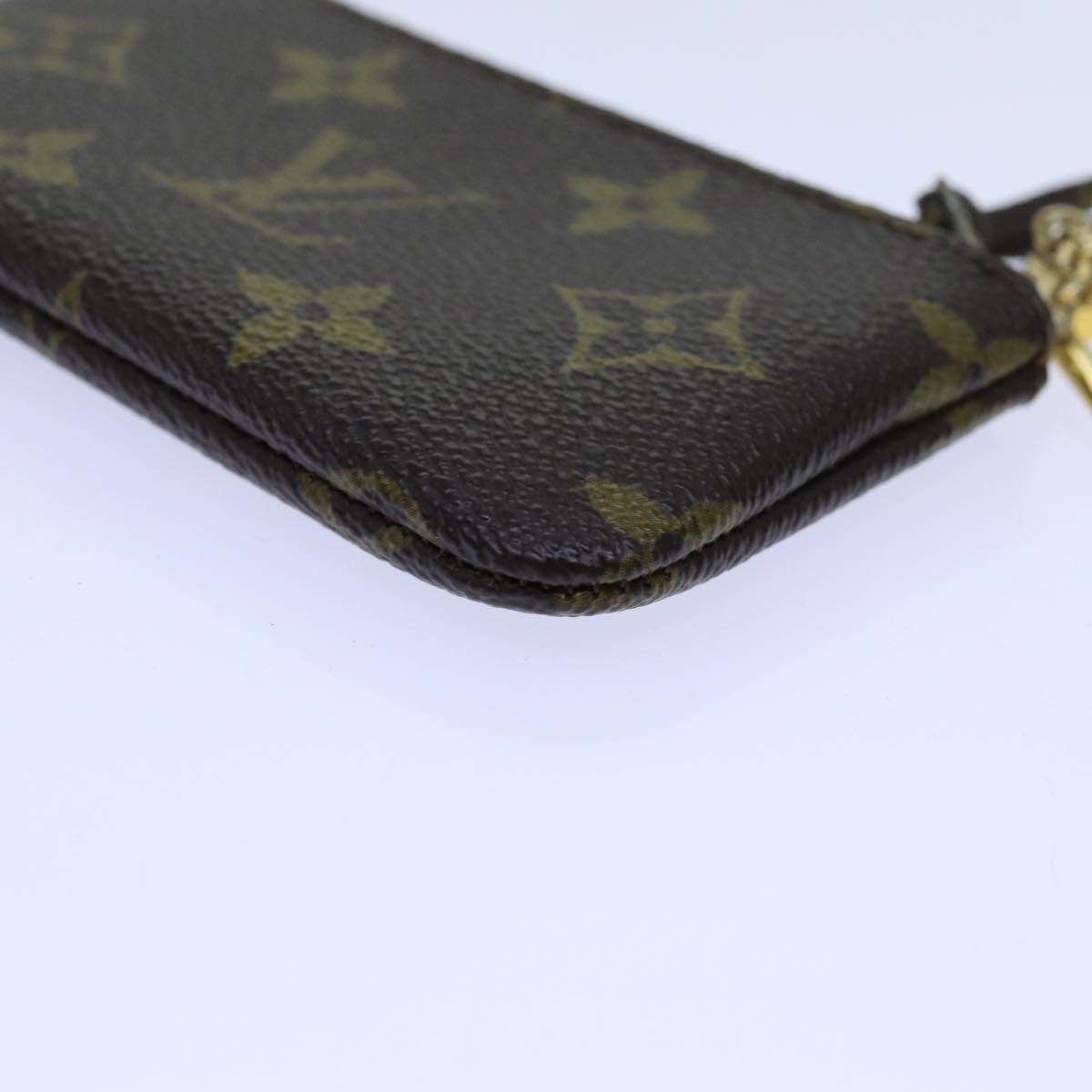 LOUIS VUITTON Monogram Pochette Cles Coin Purse Vintage M62650 LV Auth 70745