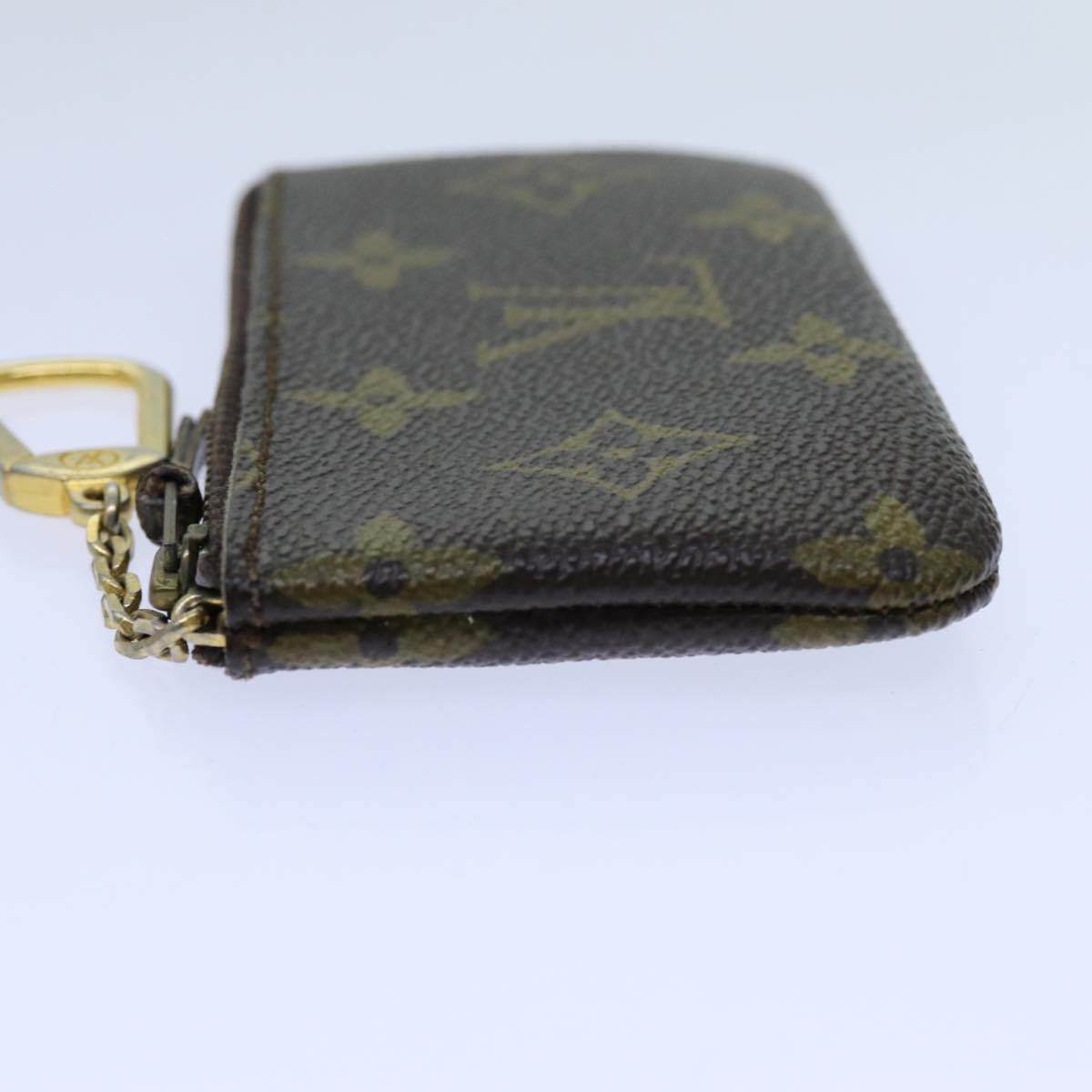 LOUIS VUITTON Monogram Pochette Cles Coin Purse Vintage M62650 LV Auth 70745