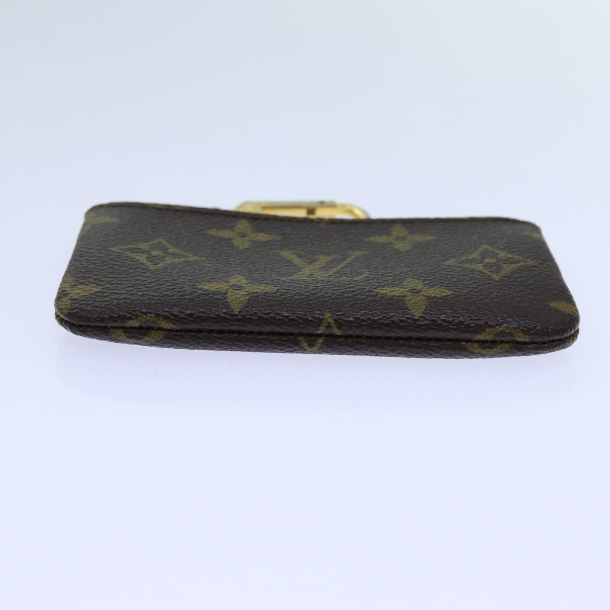 LOUIS VUITTON Monogram Pochette Cles Coin Purse Vintage M62650 LV Auth 70745