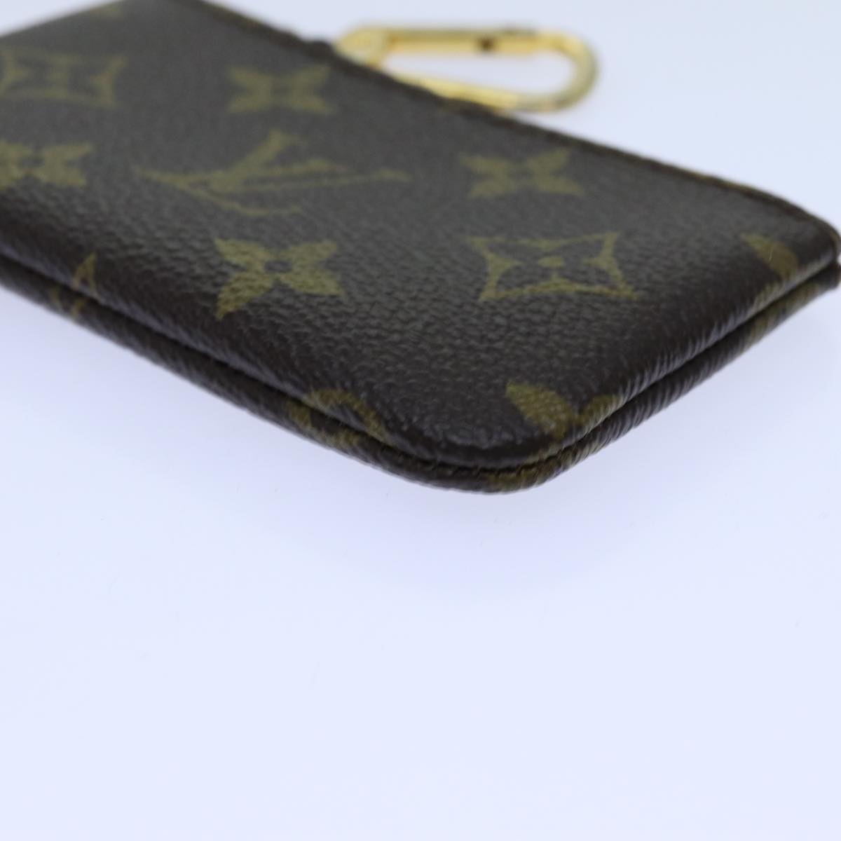 LOUIS VUITTON Monogram Pochette Cles Coin Purse Vintage M62650 LV Auth 70745