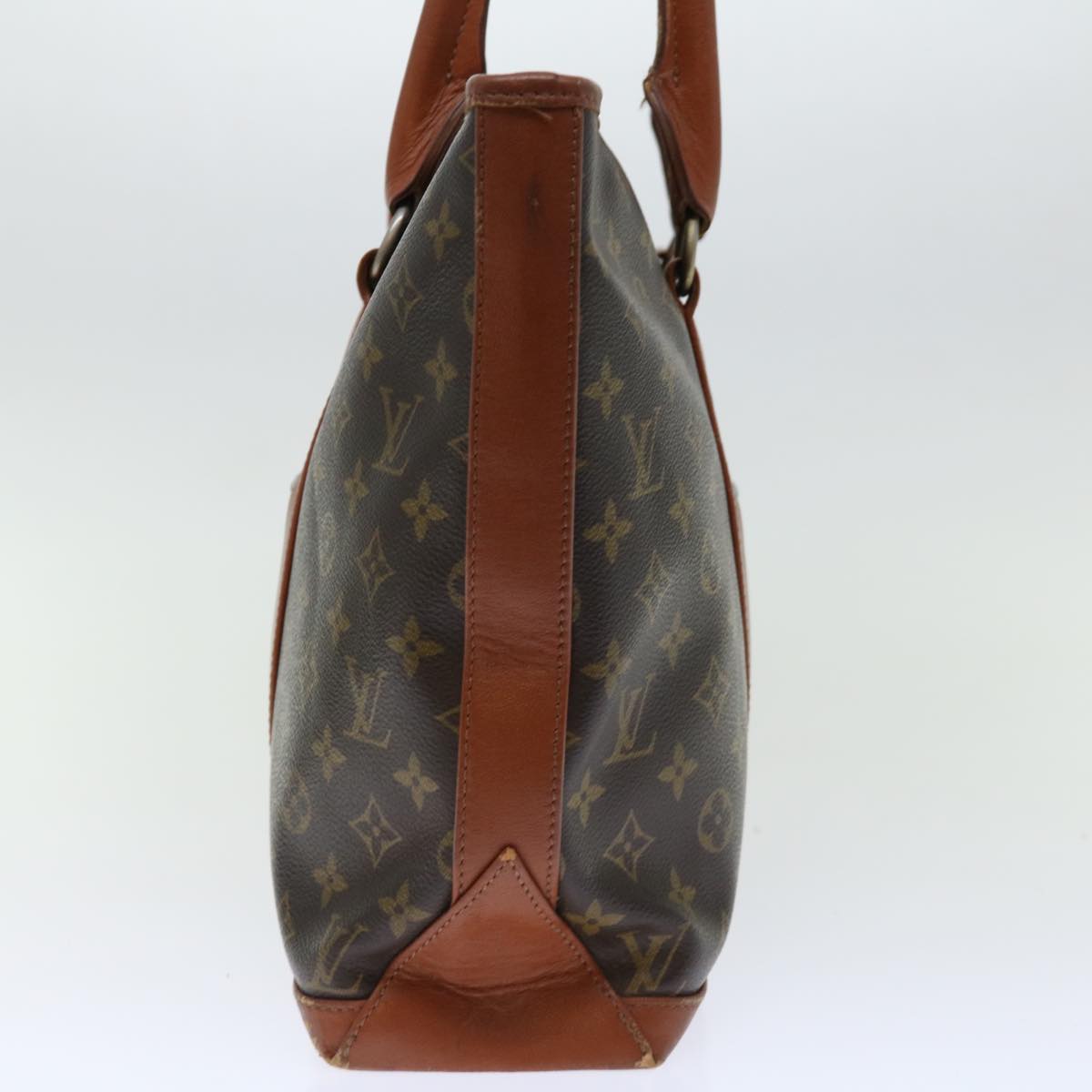 LOUIS VUITTON Monogram Sac Weekend PM Tote Bag M42425 LV Auth 70751