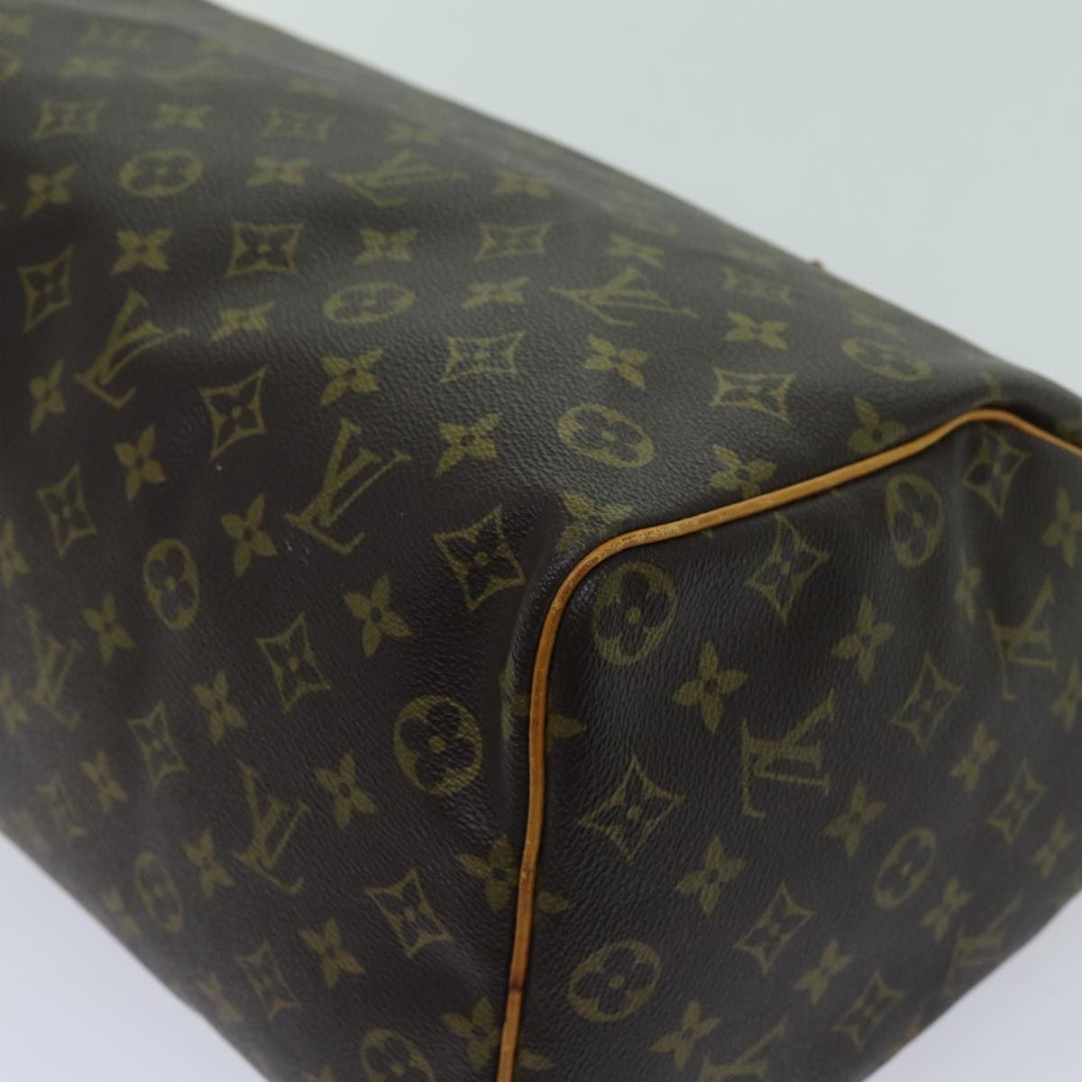 LOUIS VUITTON Monogram Speedy 35 Hand Bag M41524 LV Auth 70768