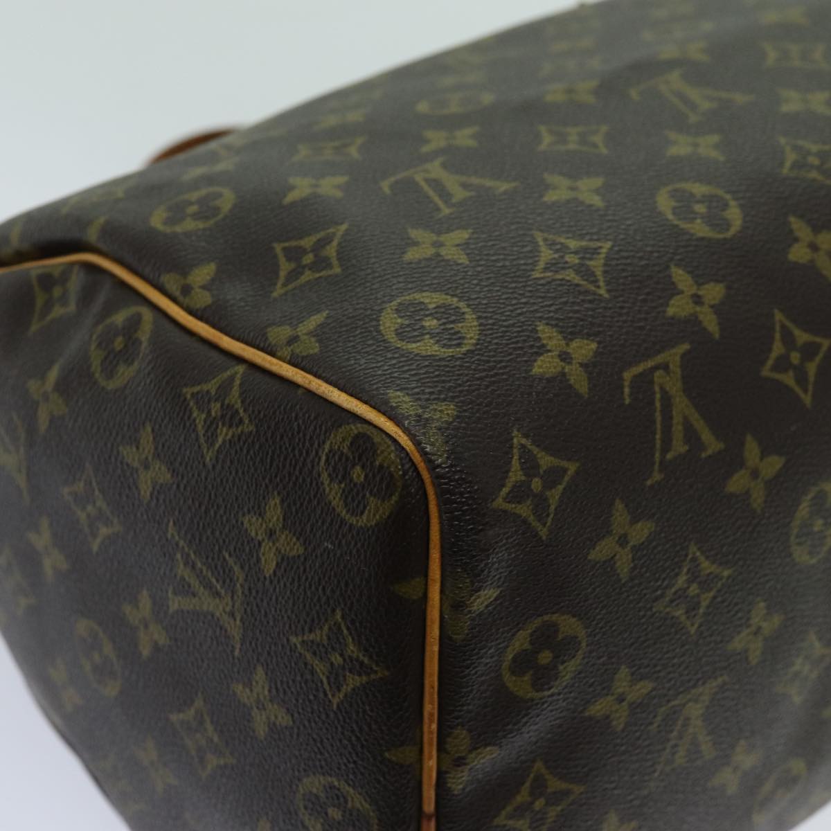 LOUIS VUITTON Monogram Speedy 35 Hand Bag M41524 LV Auth 70768