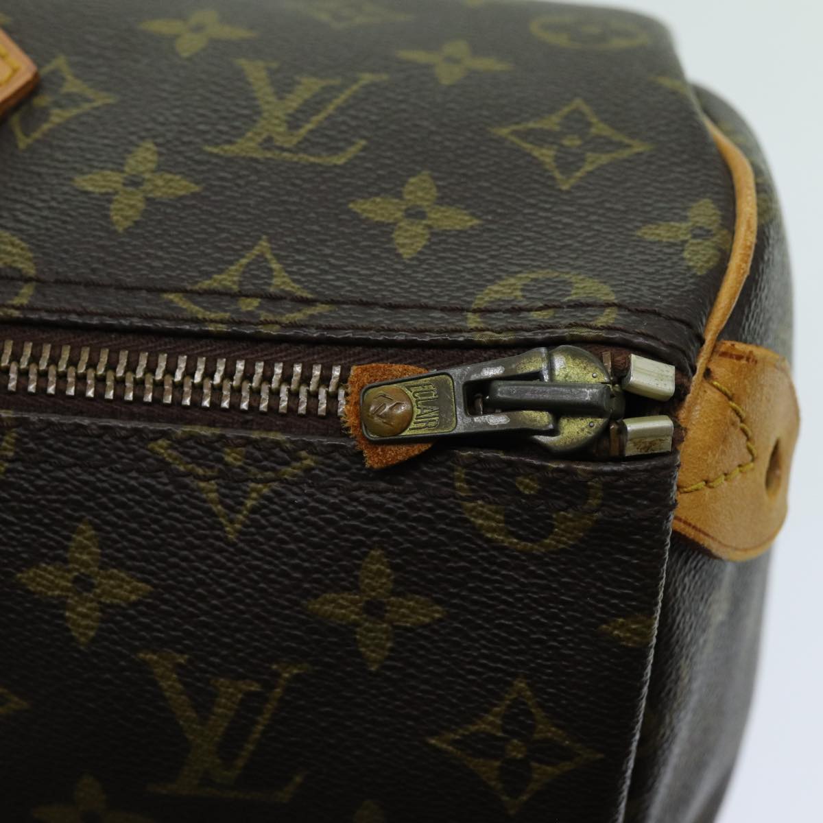 LOUIS VUITTON Monogram Speedy 35 Hand Bag M41524 LV Auth 70768