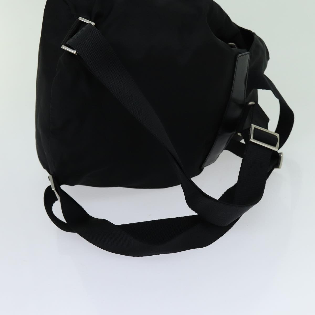 PRADA Backpack Nylon Black Auth 70822