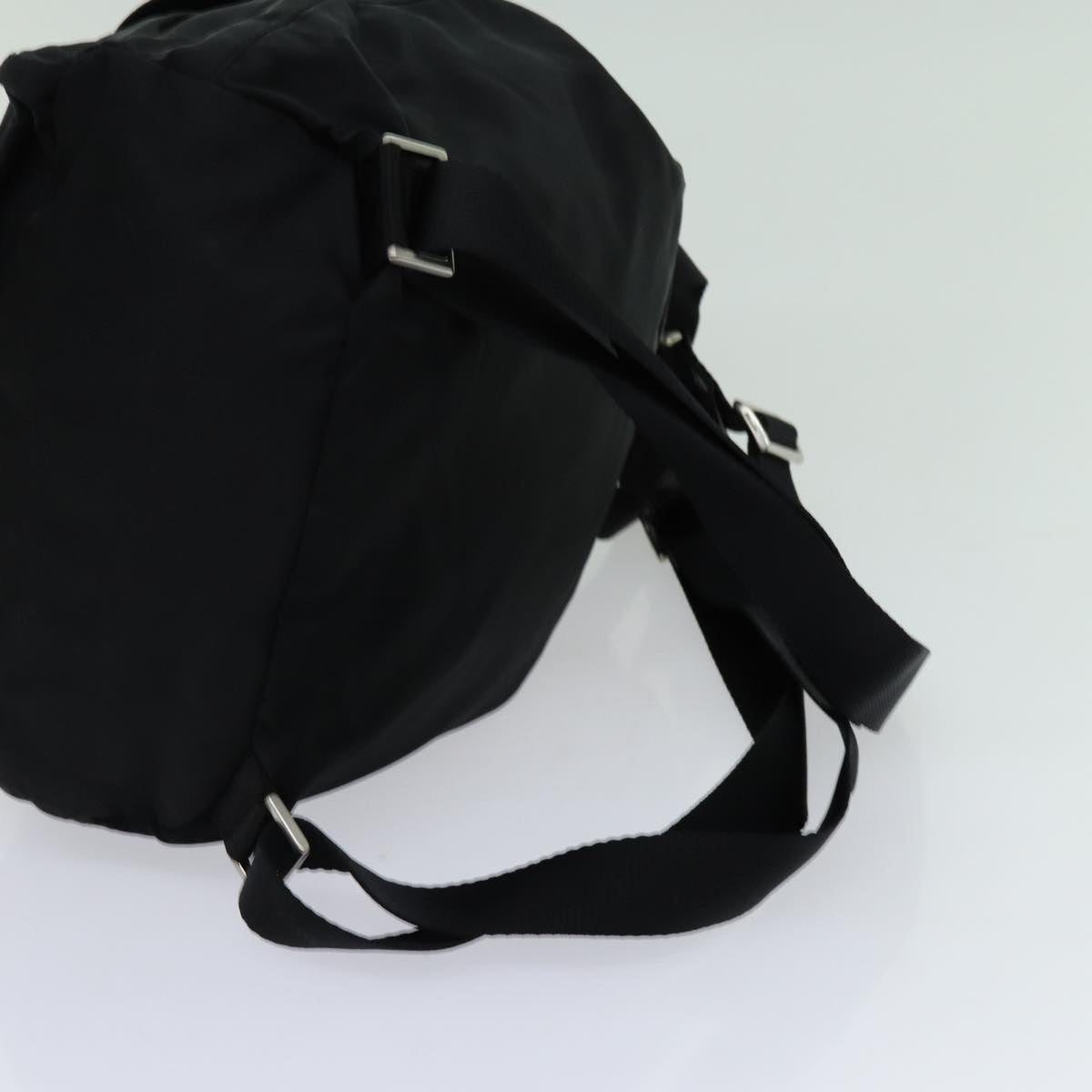 PRADA Backpack Nylon Black Auth 70822