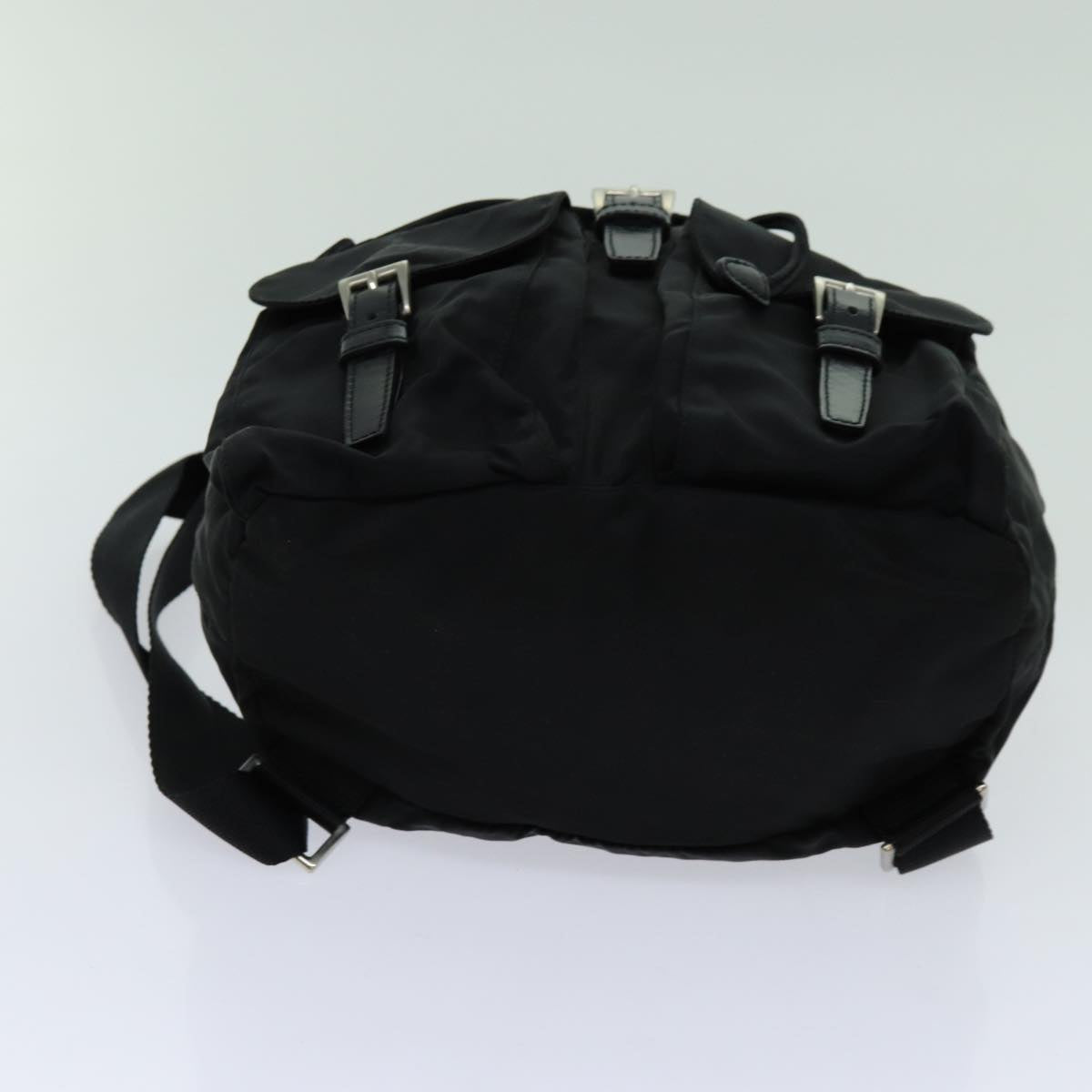 PRADA Backpack Nylon Black Auth 70822