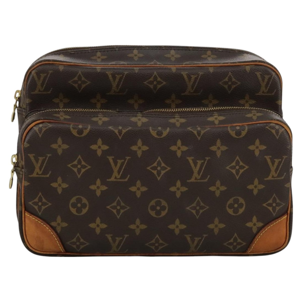 LOUIS VUITTON Monogram Nile Shoulder Bag M45244 LV Auth 70832