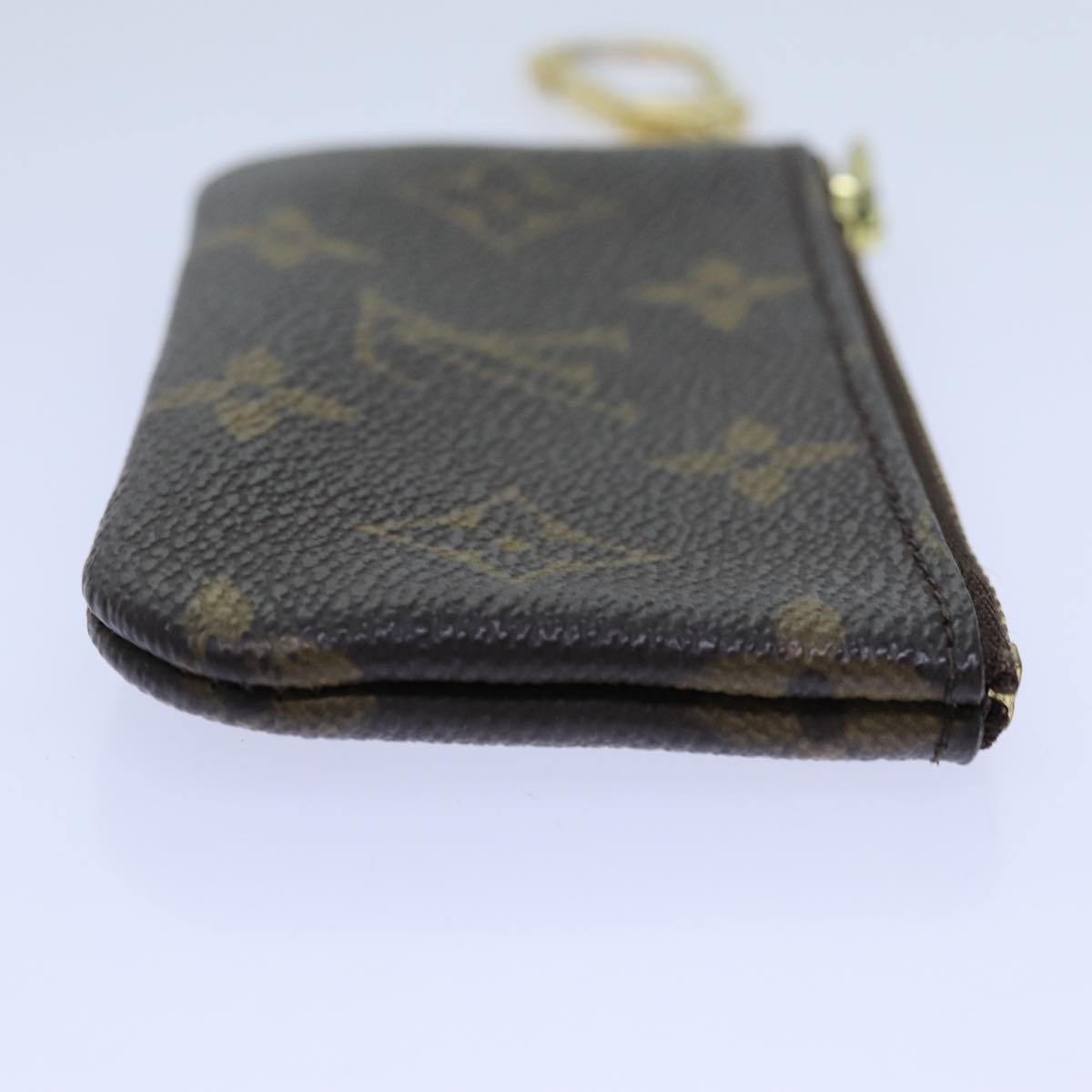 LOUIS VUITTON Monogram Pochette Cles Coin Purse M62650 LV Auth 71357