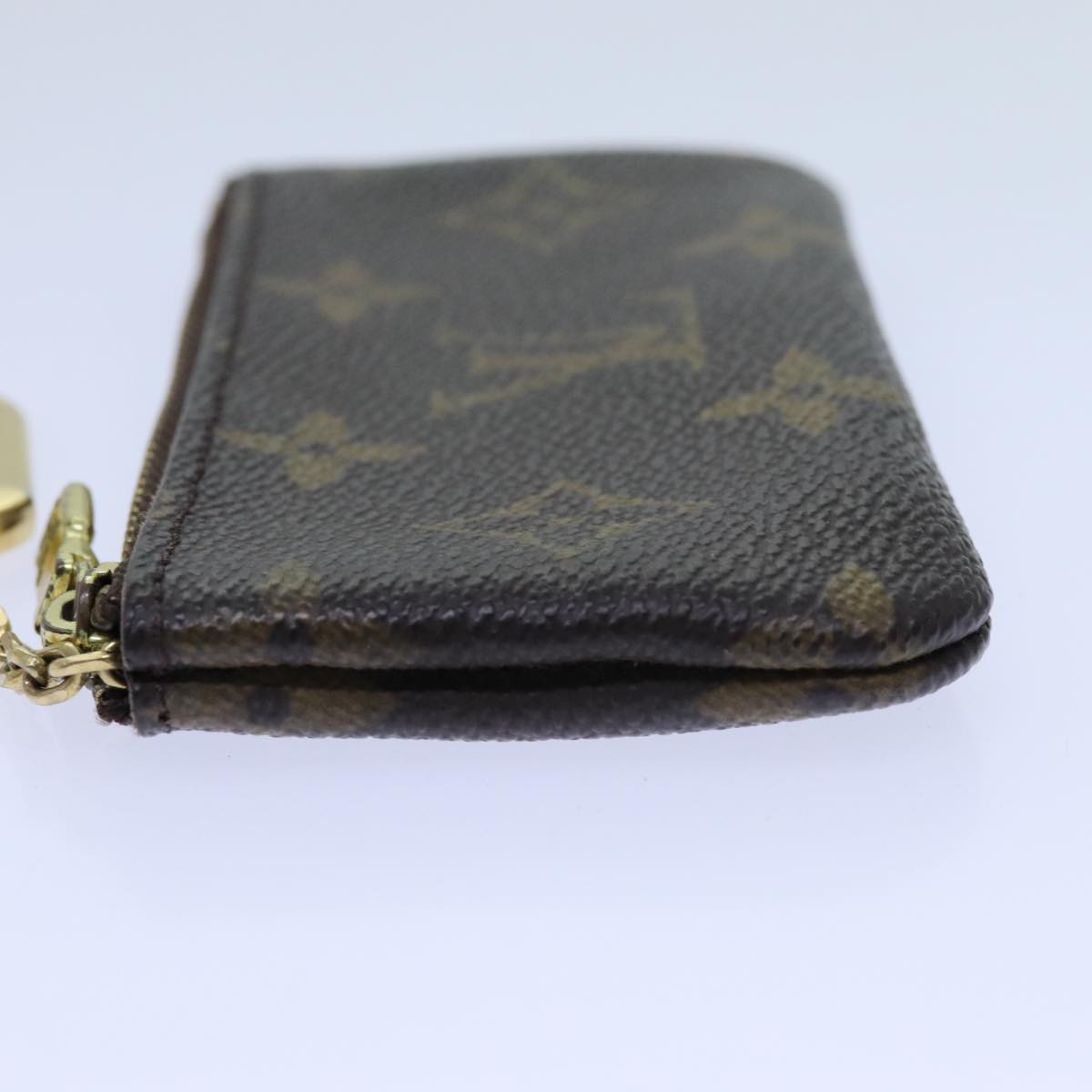 LOUIS VUITTON Monogram Pochette Cles Coin Purse M62650 LV Auth 71357