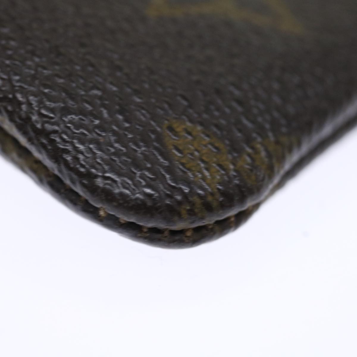 LOUIS VUITTON Monogram Pochette Cles Coin Purse M62650 LV Auth 71367