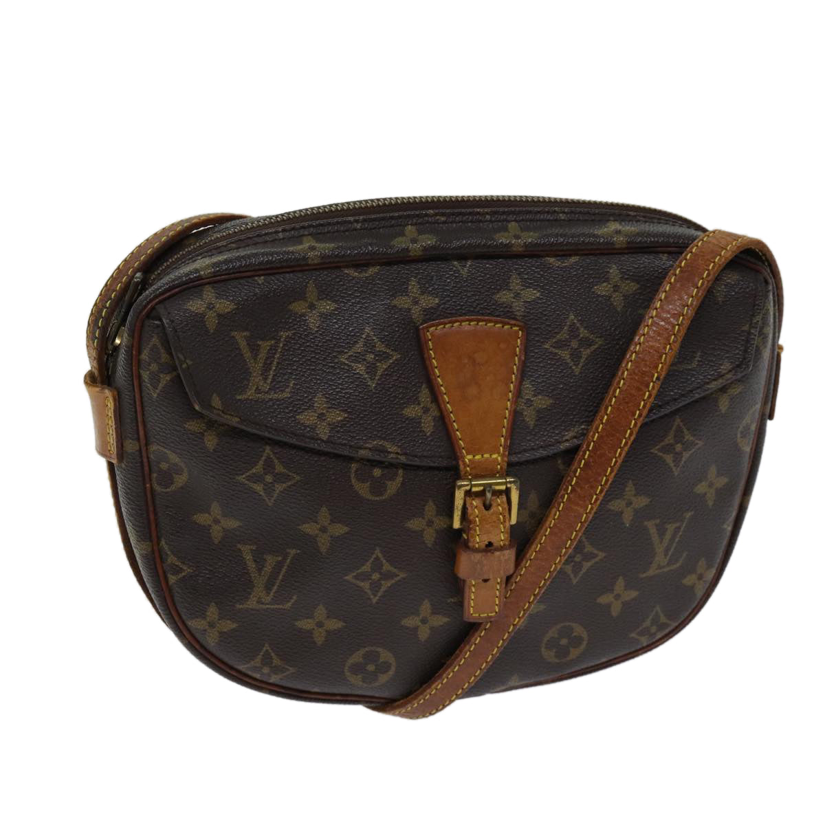 LOUIS VUITTON Monogram Jeune Fille MM Shoulder Bag M51226 LV Auth 71418