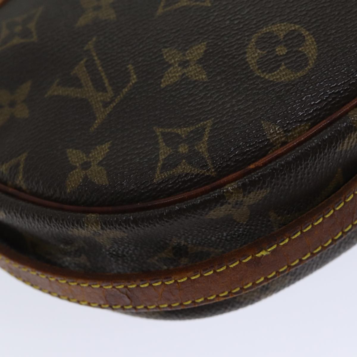 LOUIS VUITTON Monogram Jeune Fille MM Shoulder Bag M51226 LV Auth 71418