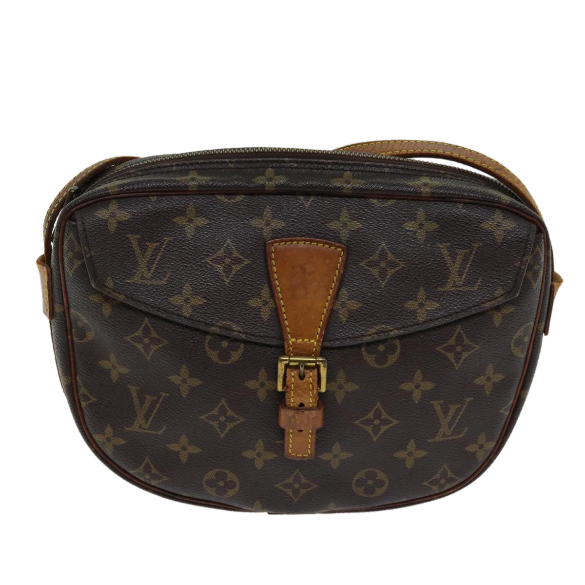 LOUIS VUITTON Monogram Jeune Fille MM Shoulder Bag M51226 LV Auth 71418