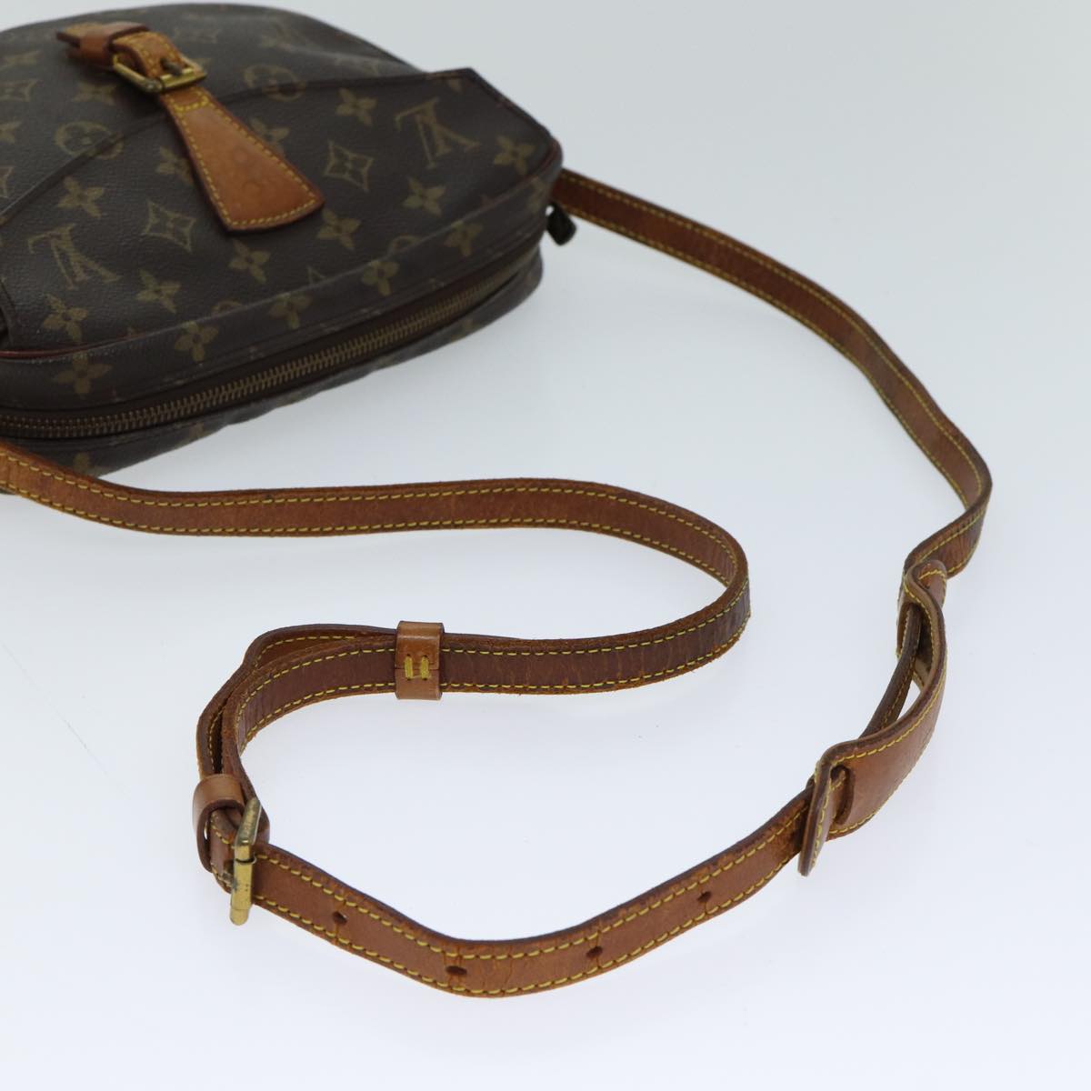 LOUIS VUITTON Monogram Jeune Fille MM Shoulder Bag M51226 LV Auth 71418