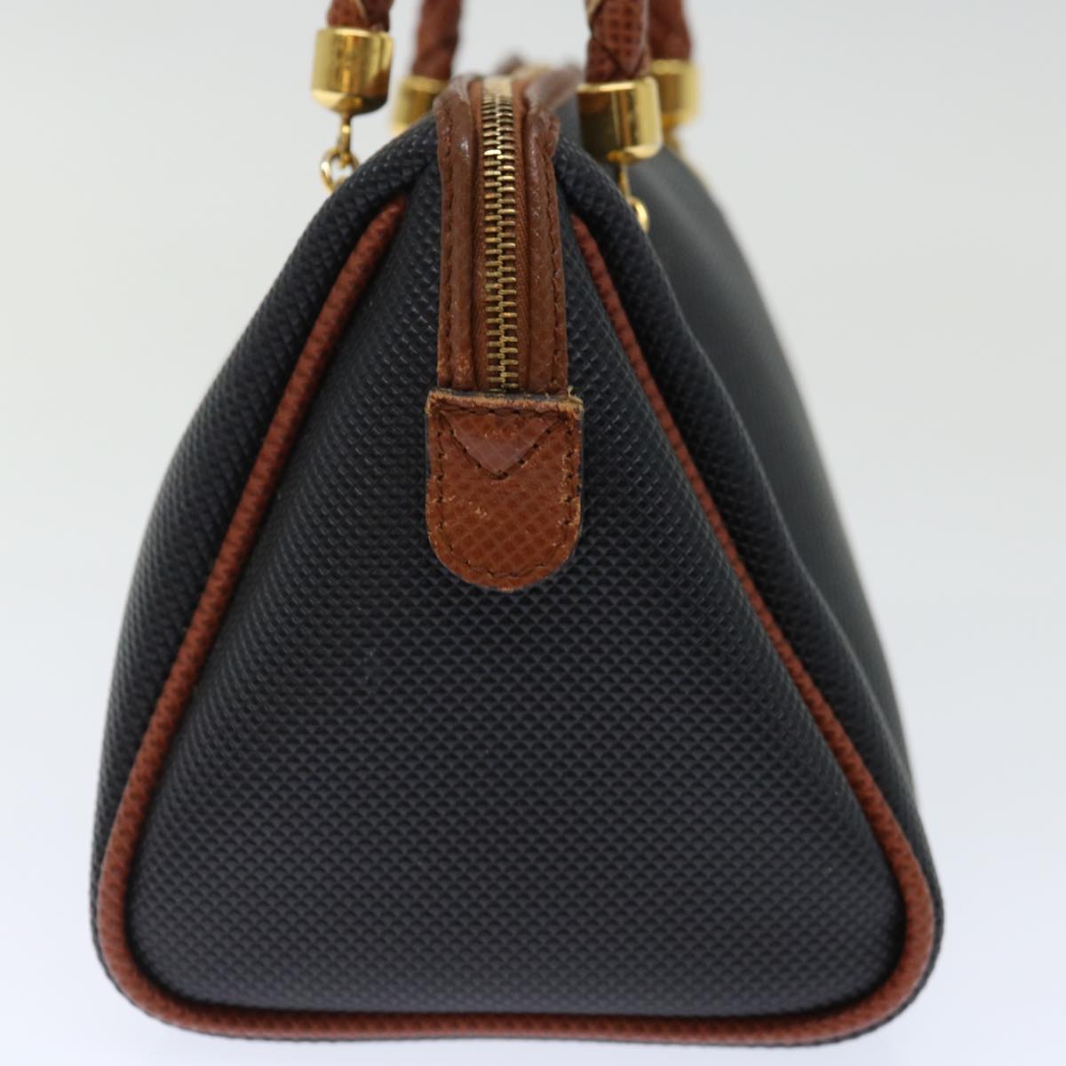 BOTTEGA VENETA Hand Bag PVC Navy Auth 71436