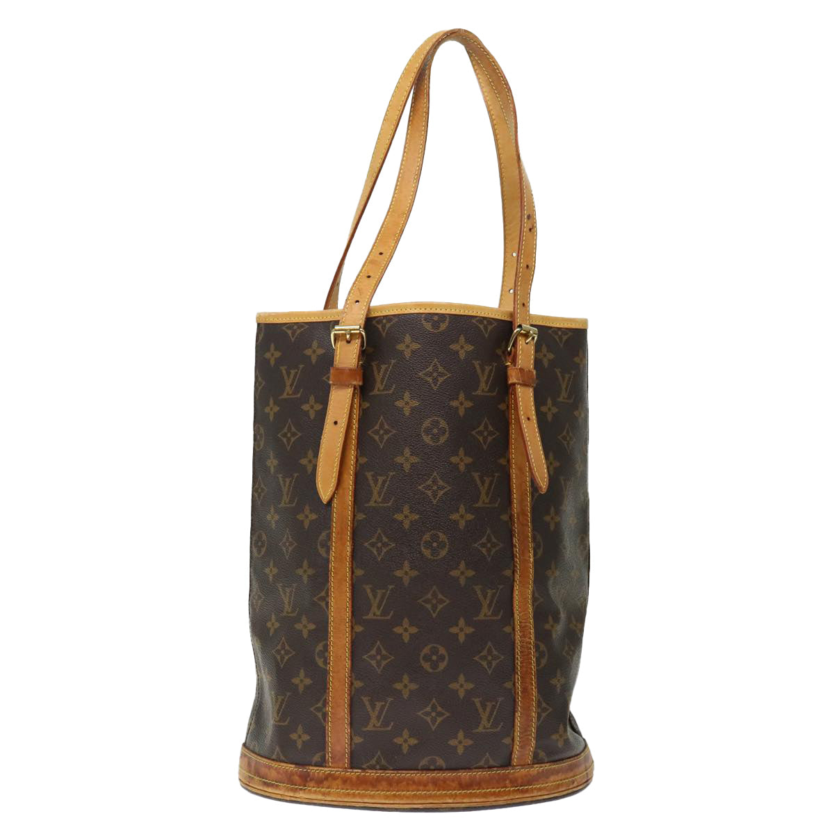 LOUIS VUITTON Monogram Bucket GM Shoulder Bag M42236 LV Auth 71488