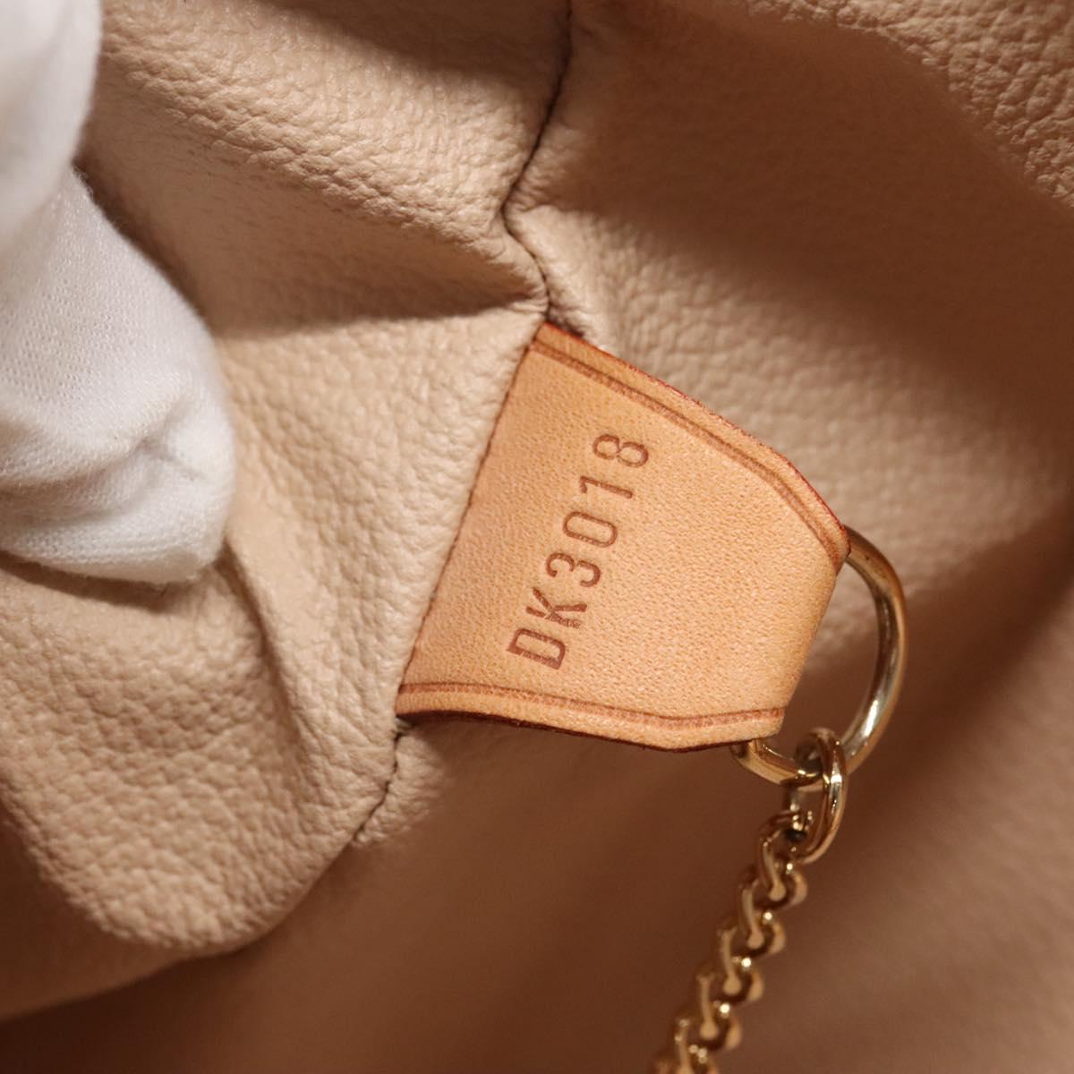 LOUIS VUITTON Monogram Bucket GM Shoulder Bag M42236 LV Auth 71488