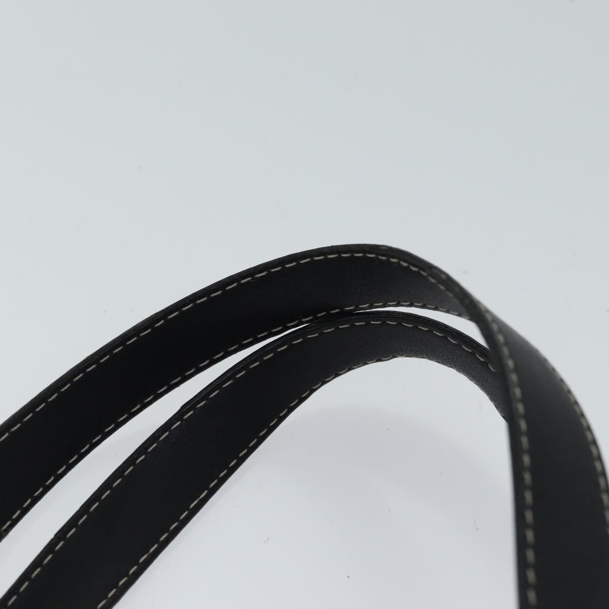 CELINE Macadam Canvas Hand Bag Gray Auth 71545