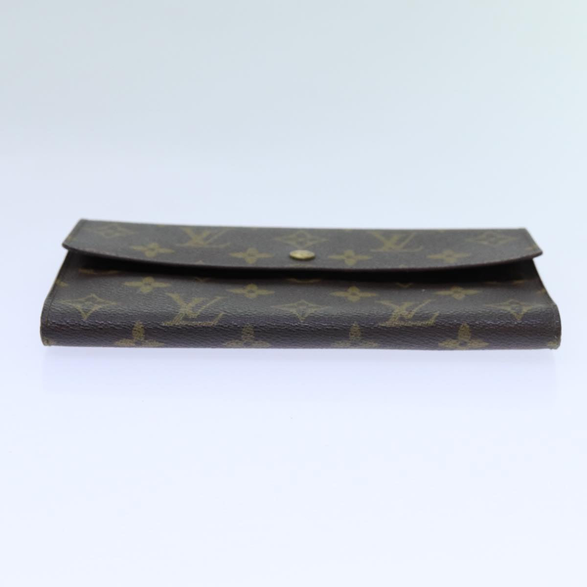 LOUIS VUITTON Monogram Portefeuille International Wallet M61217 LV Auth 71608