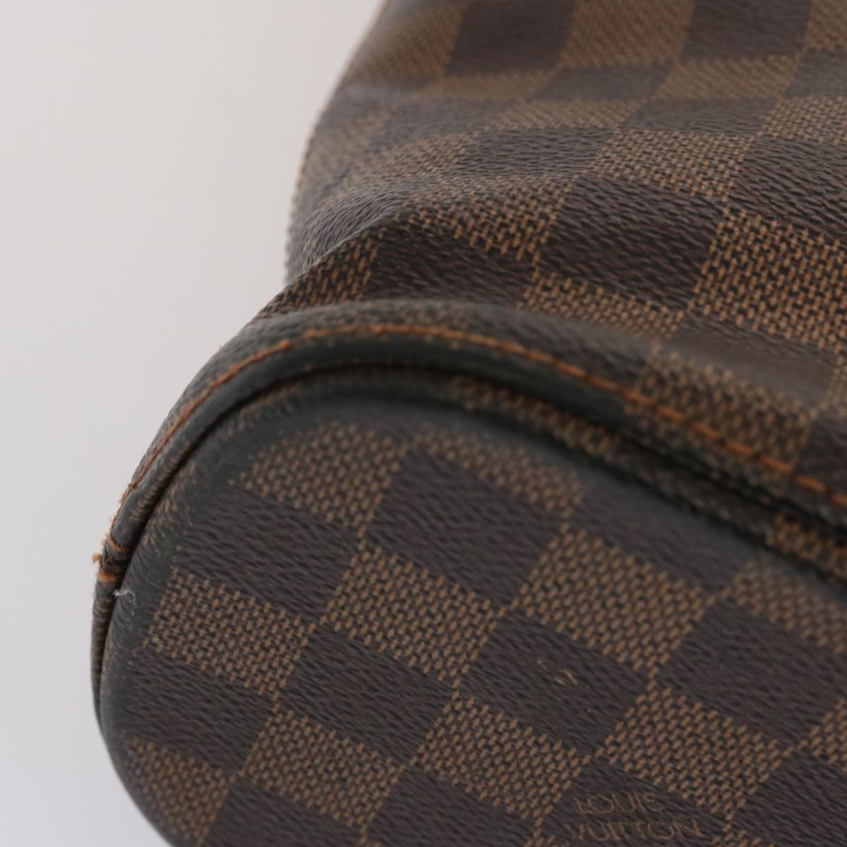 LOUIS VUITTON Damier Ebene Vavin GM Tote Bag N51169 LV Auth 71646