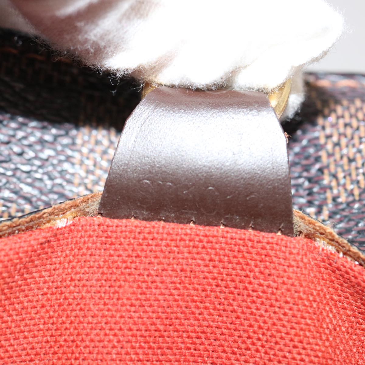 LOUIS VUITTON Damier Ebene Vavin GM Tote Bag N51169 LV Auth 71646