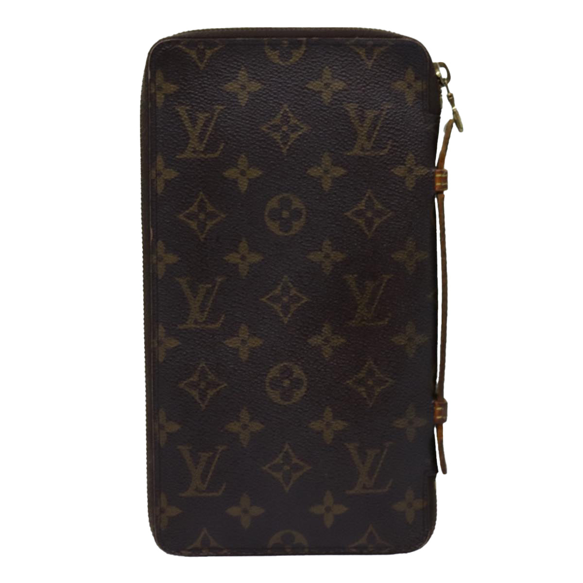 LOUIS VUITTON Monogram Organizer De Voyage Travel Case M60120 LV Auth 71674