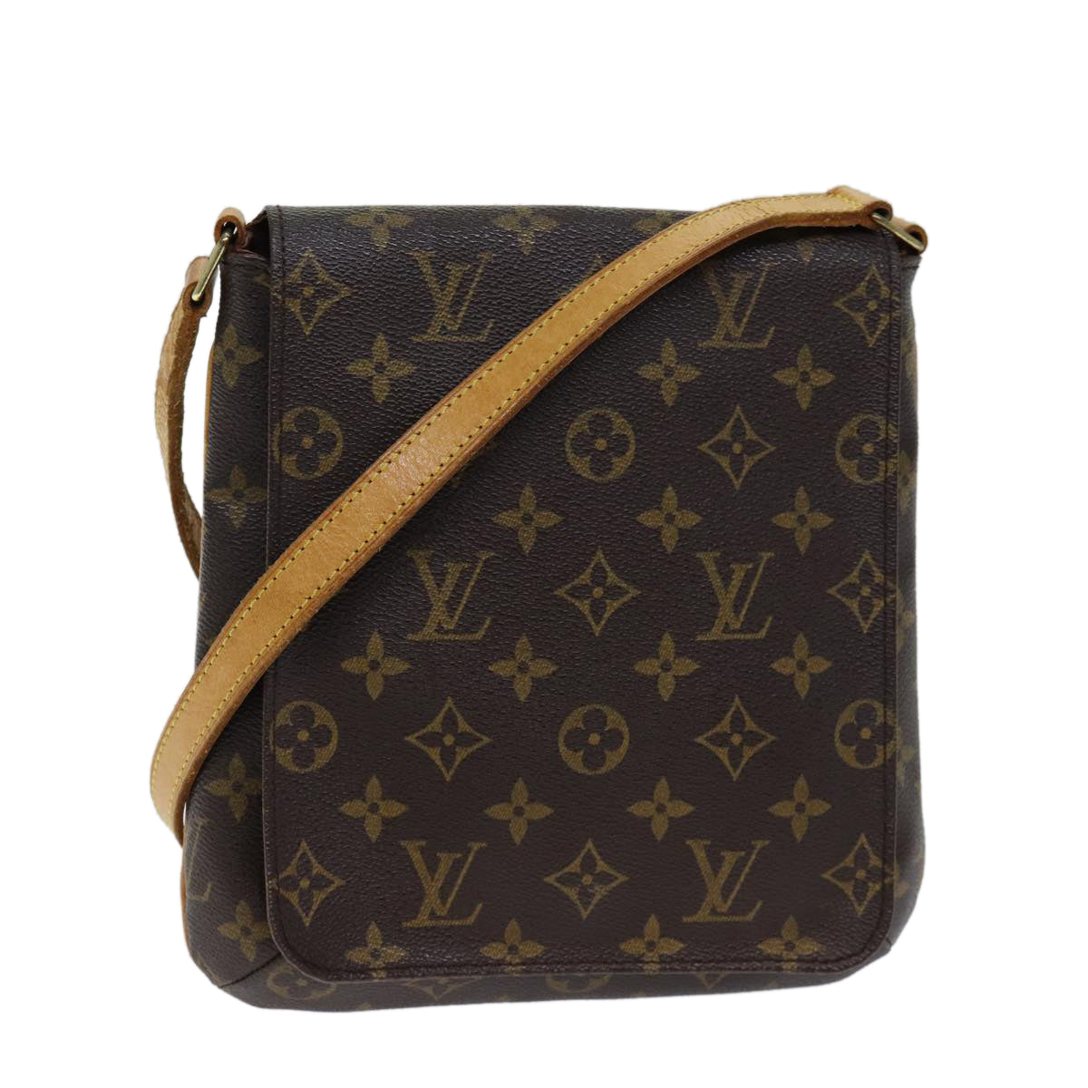 LOUIS VUITTON Monogram Musette Salsa Long Shoulder Bag M51387 LV Auth 71705