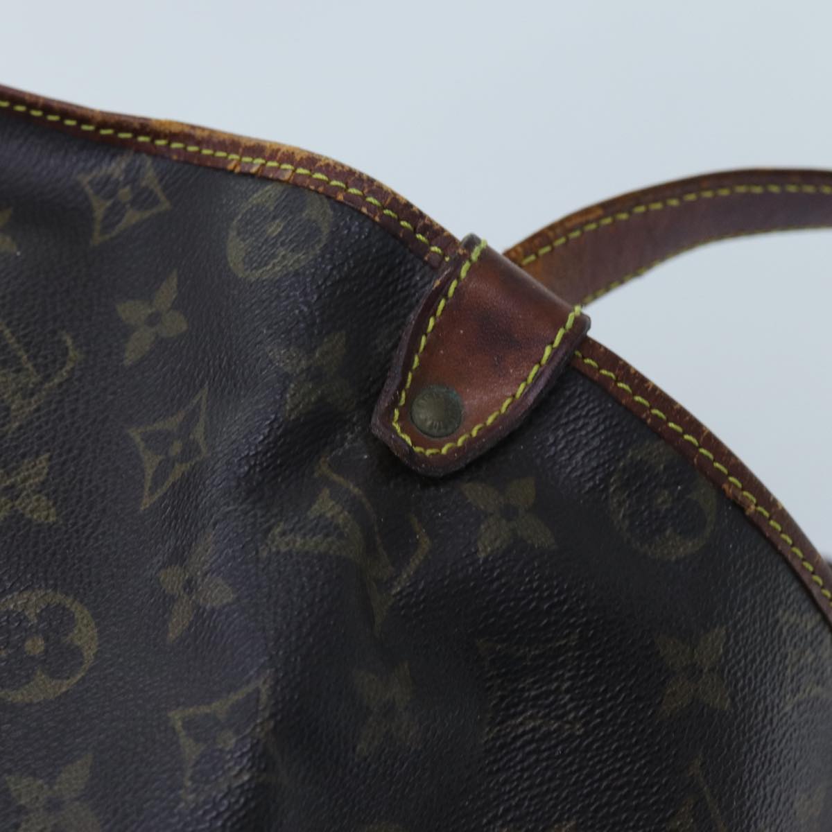 LOUIS VUITTON Monogram Saumur 35 Shoulder Bag M42254 LV Auth 71718