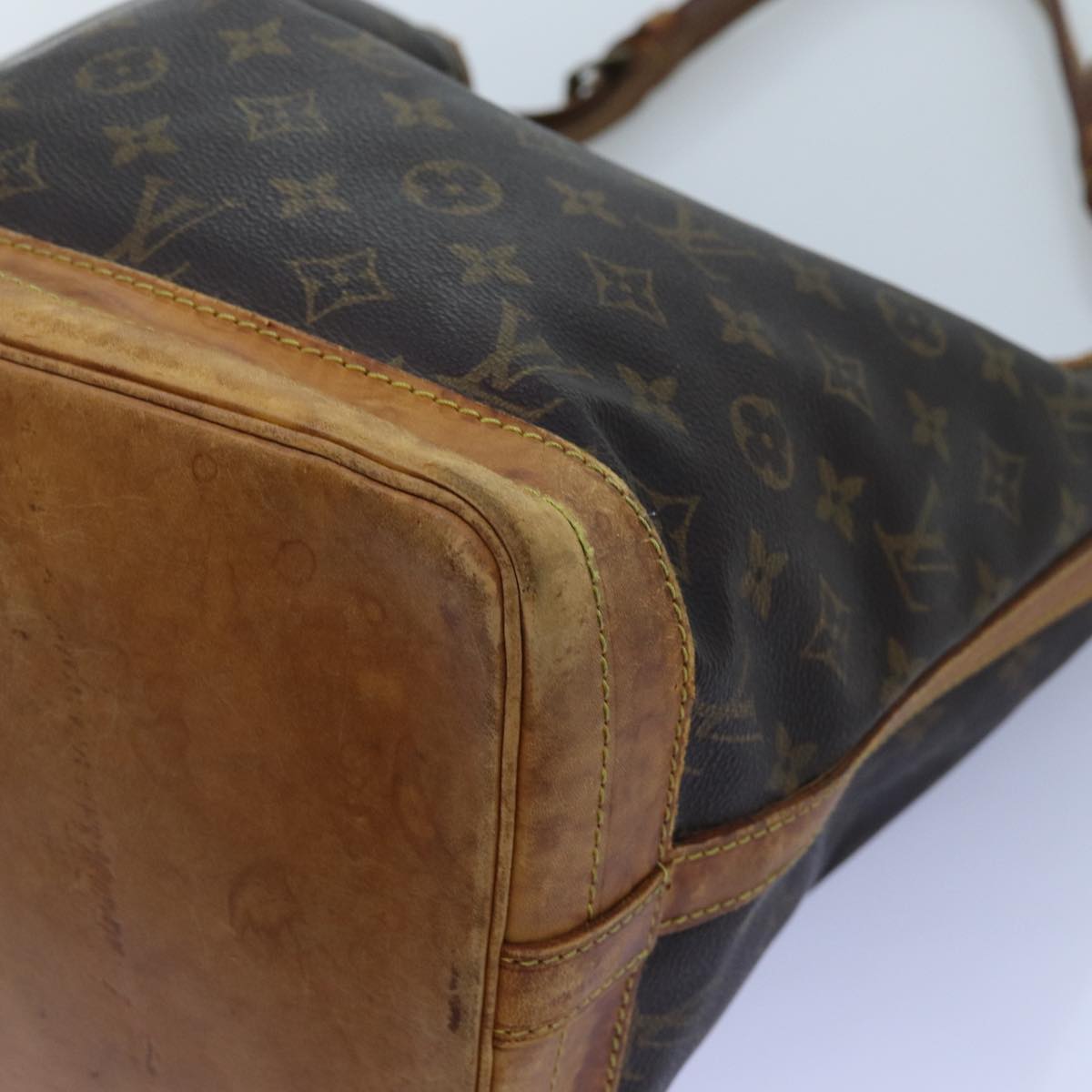 LOUIS VUITTON Monogram Noe Shoulder Bag M42224 LV Auth 71735