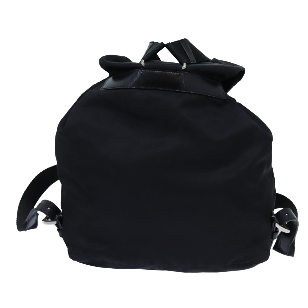 PRADA Backpack Nylon Black Auth 71858