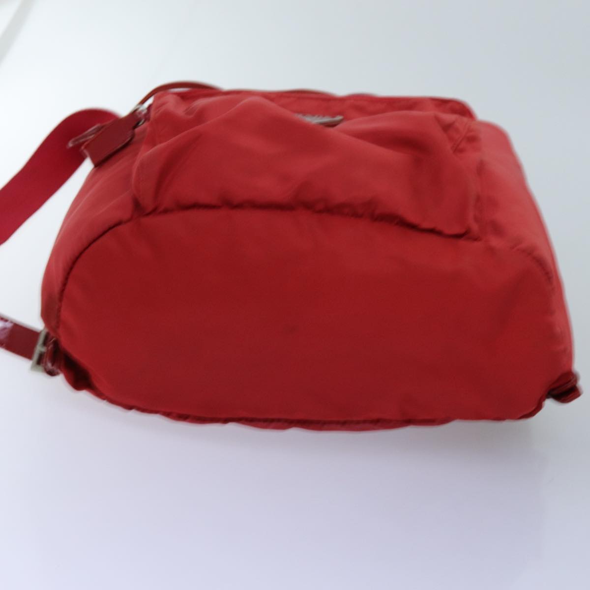 PRADA Backpack Nylon Red Auth 71860