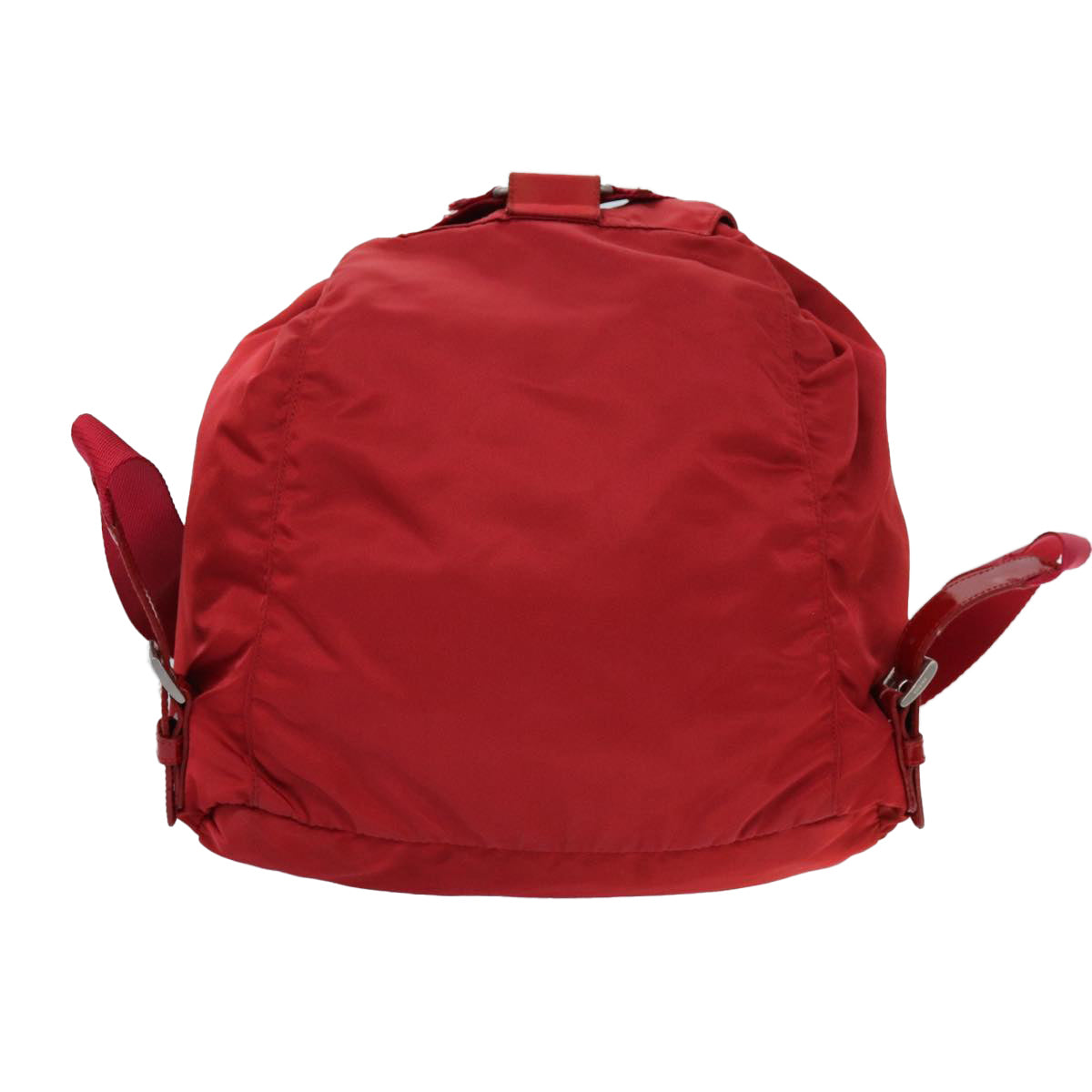 PRADA Backpack Nylon Red Auth 71860