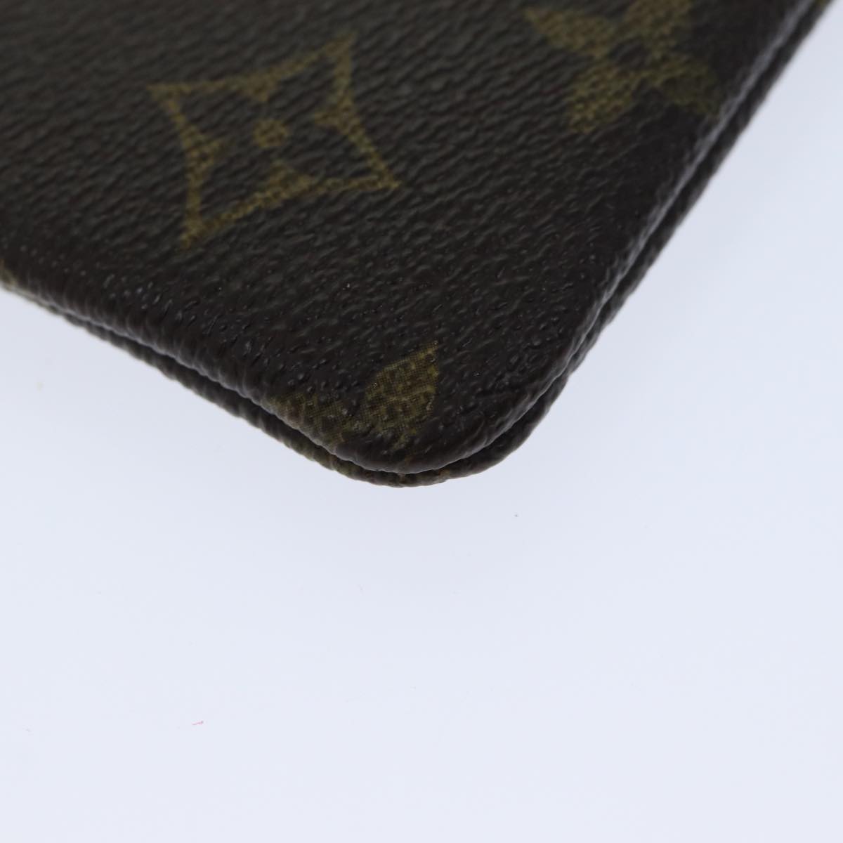 LOUIS VUITTON Monogram Pochette Cles Coin Purse M62650 LV Auth 71893