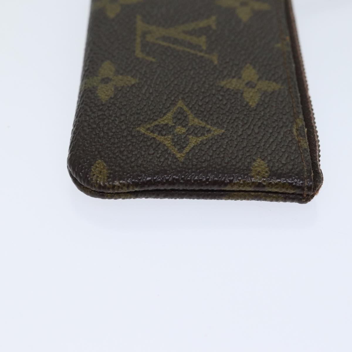 LOUIS VUITTON Monogram Pochette Cles Coin Purse M62650 LV Auth 71893