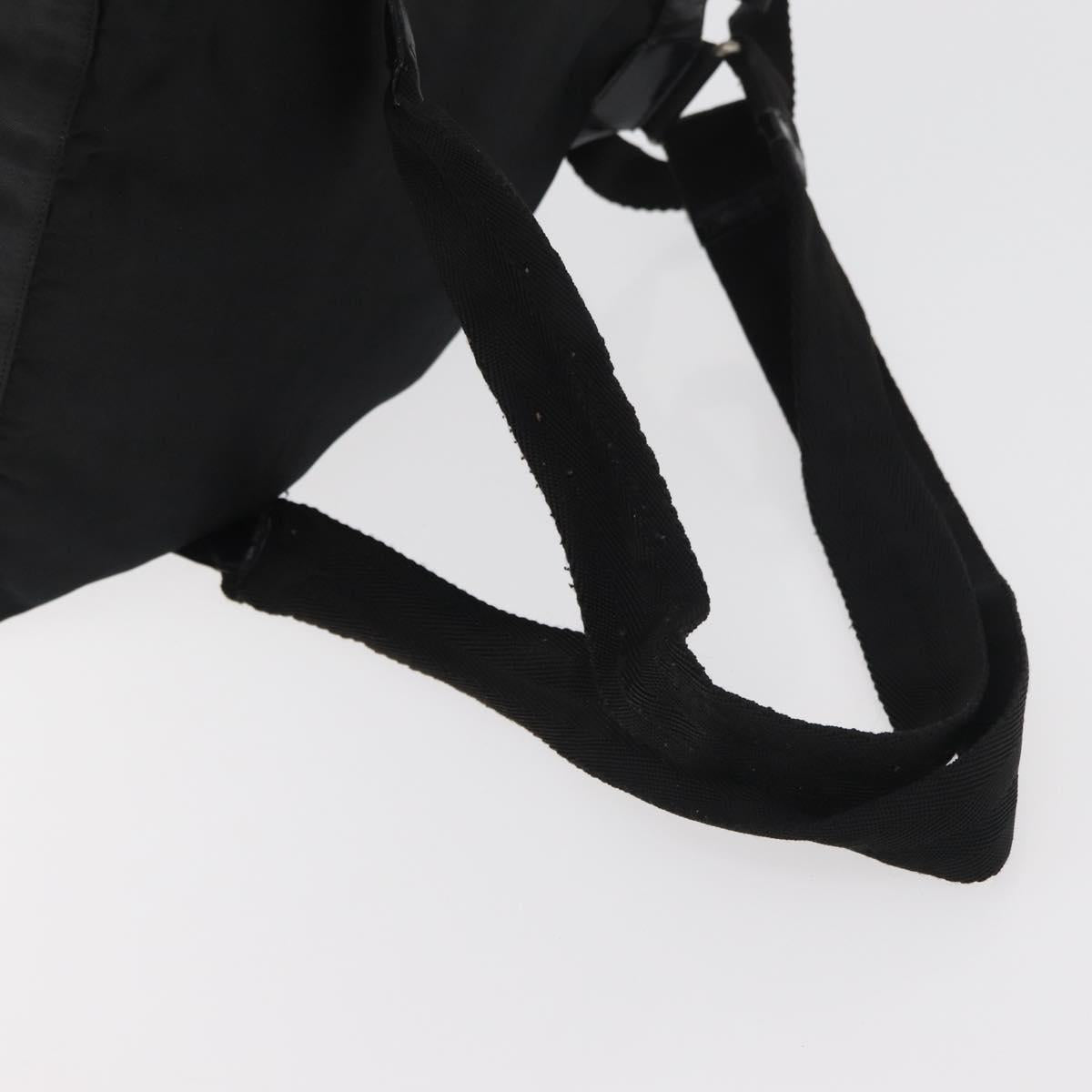 PRADA Backpack Nylon Black Auth 71911