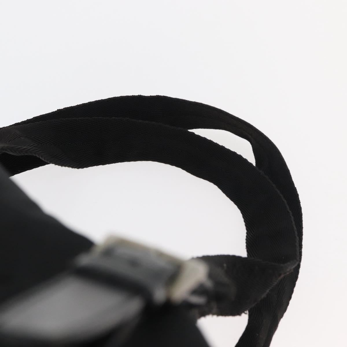 PRADA Backpack Nylon Black Auth 71911