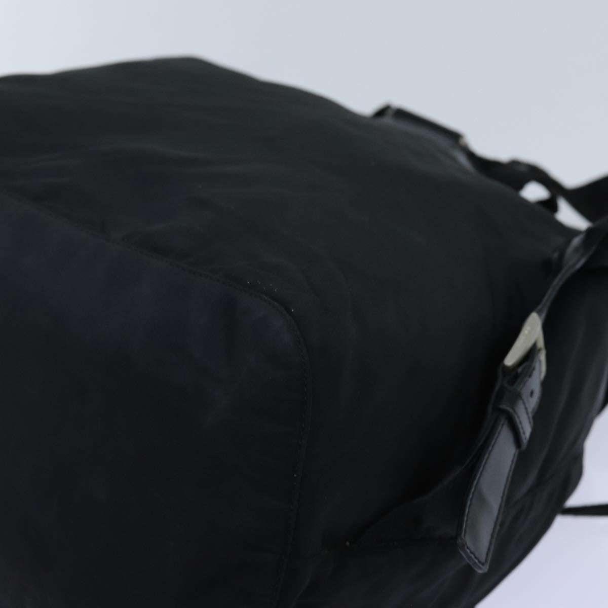 PRADA Backpack Nylon Black Auth 71911