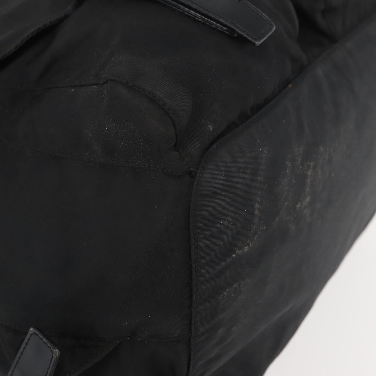 PRADA Backpack Nylon Black Auth 71911