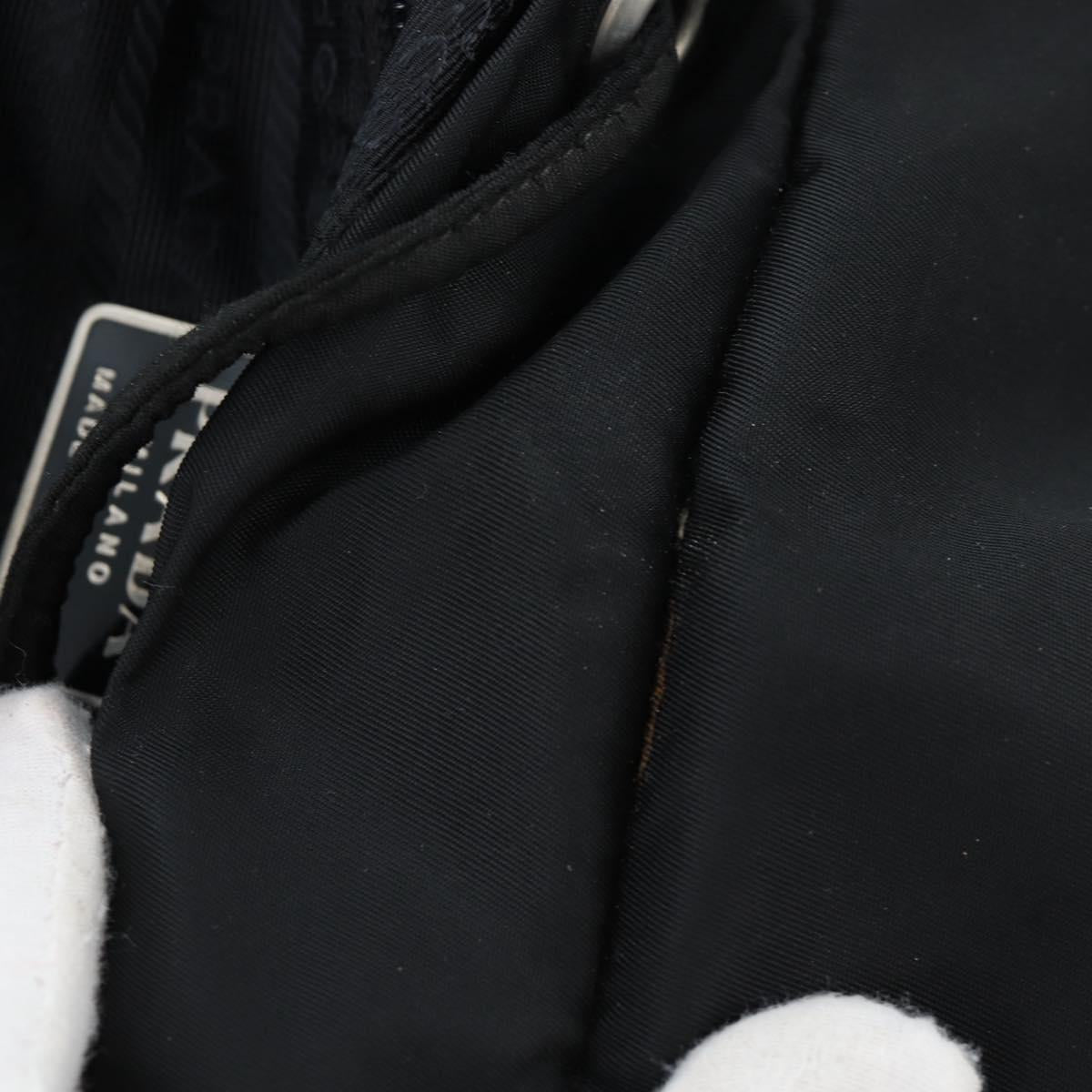 PRADA Backpack Nylon Black Auth 71911