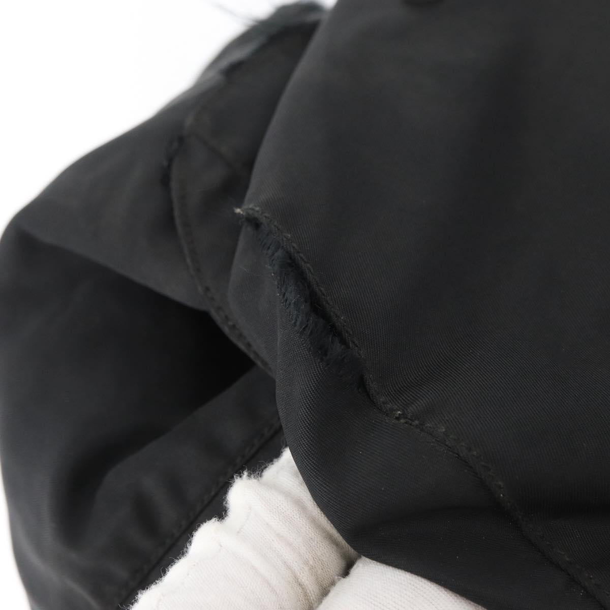 PRADA Backpack Nylon Black Auth 71911