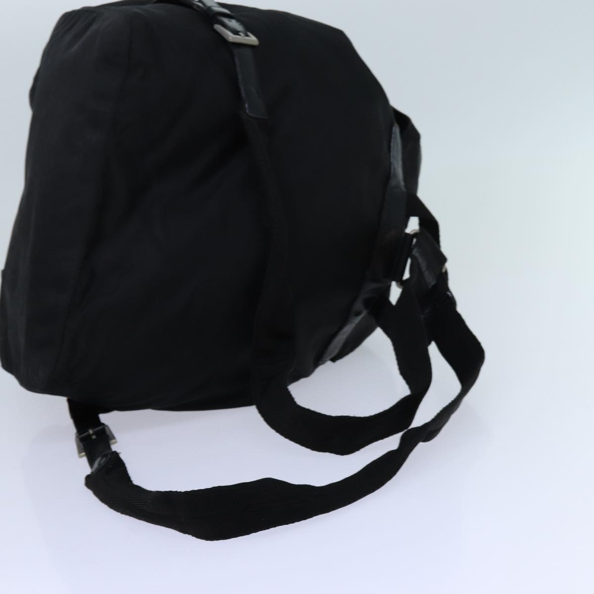 PRADA Backpack Nylon Black Auth 71911