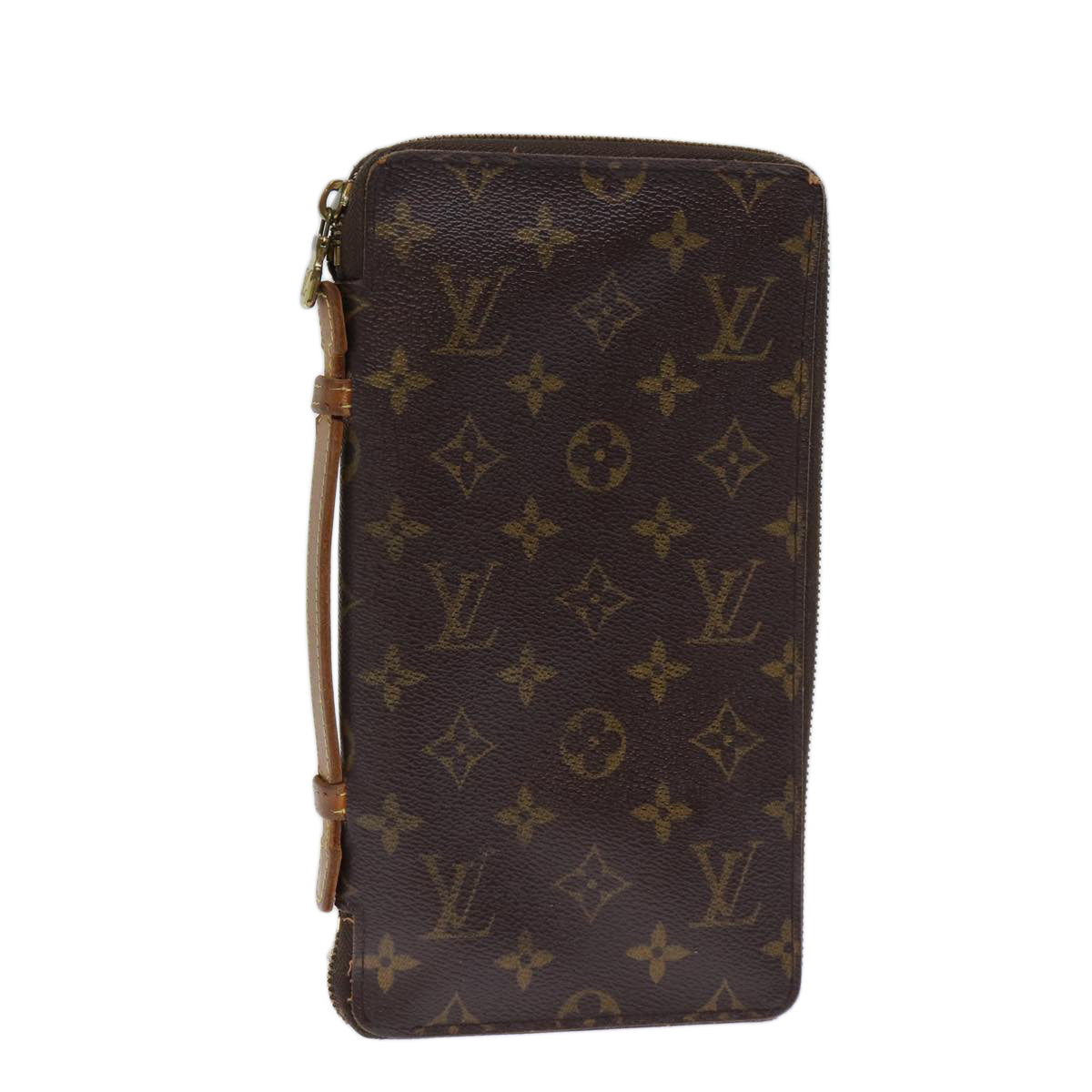 LOUIS VUITTON Monogram Organizer De Voyage Travel Case M60120 LV Auth 71935