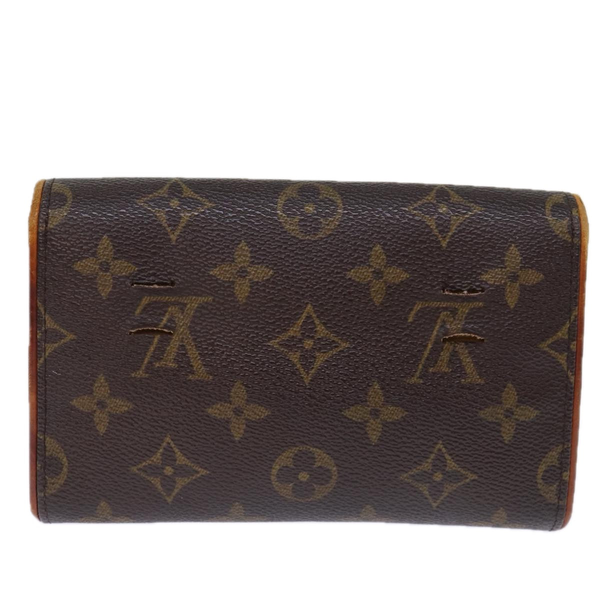 LOUIS VUITTON Monogram Pochette Florentine Waist bag M51855 LV Auth 71954