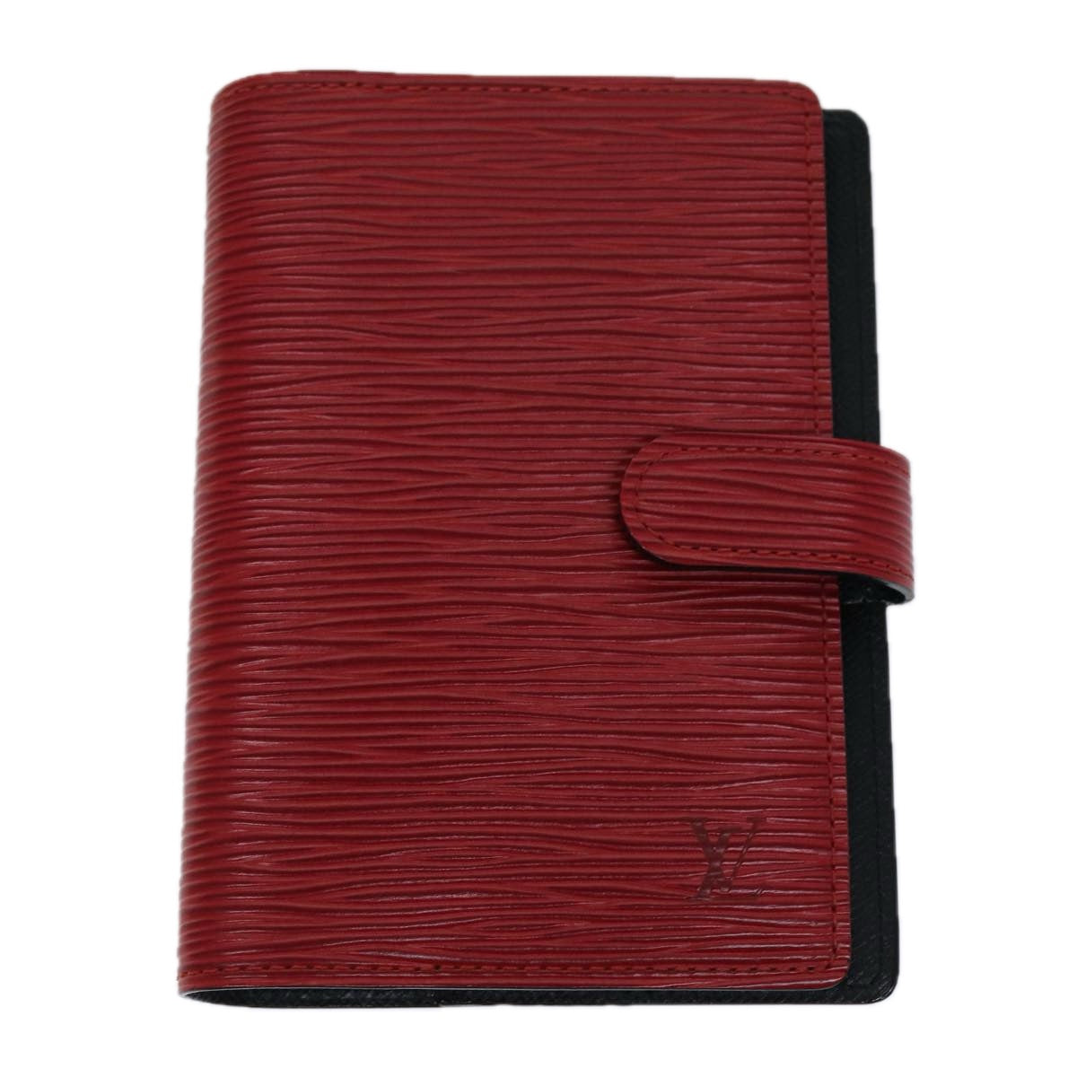 LOUIS VUITTON Epi Agenda PM Day Planner Cover Red R20057 LV Auth 71955