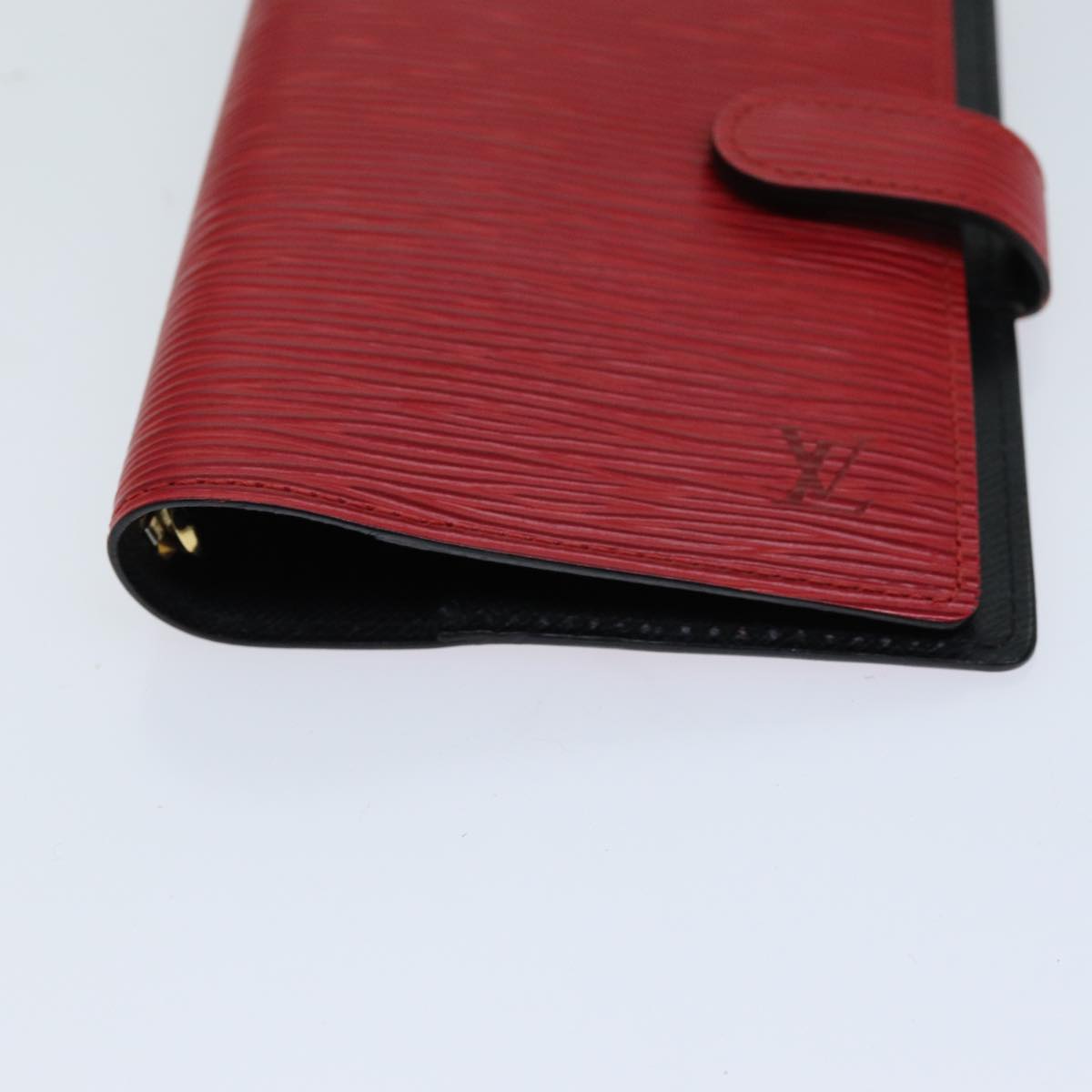 LOUIS VUITTON Epi Agenda PM Day Planner Cover Red R20057 LV Auth 71955