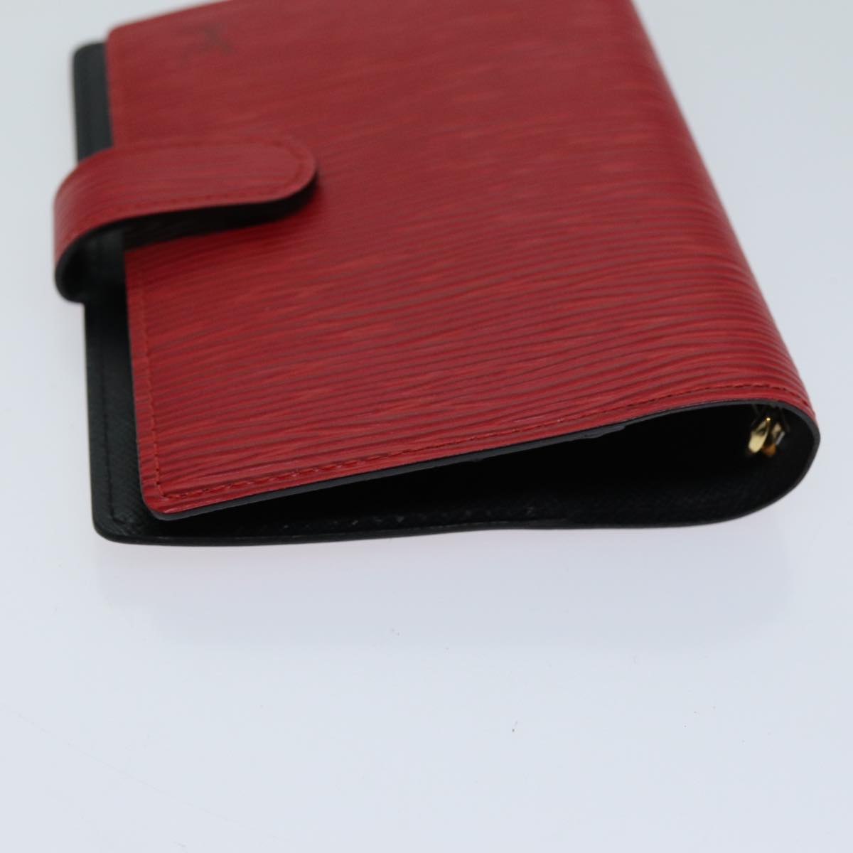 LOUIS VUITTON Epi Agenda PM Day Planner Cover Red R20057 LV Auth 71955