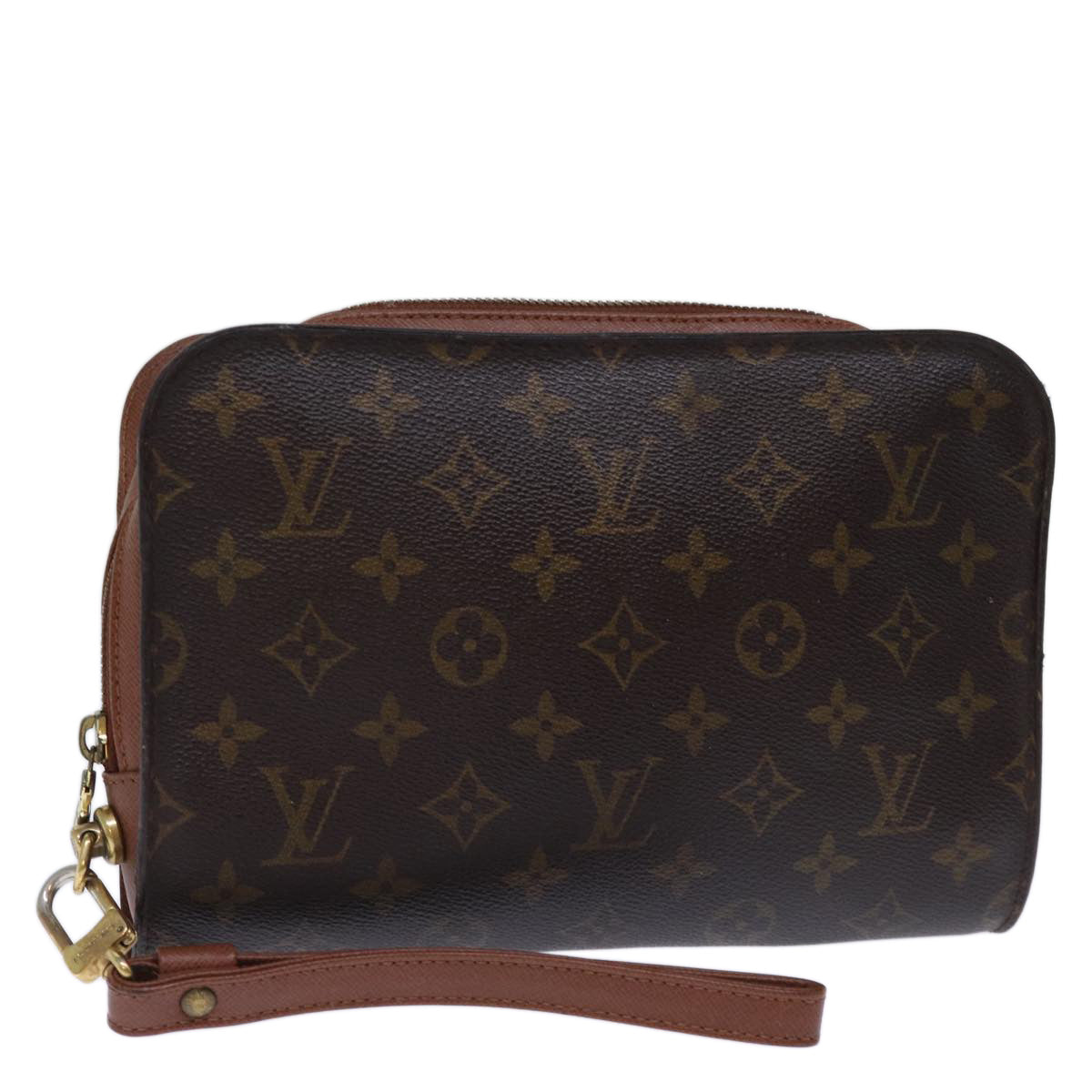 LOUIS VUITTON Monogram Orsay Clutch Bag M51790 LV Auth 71966