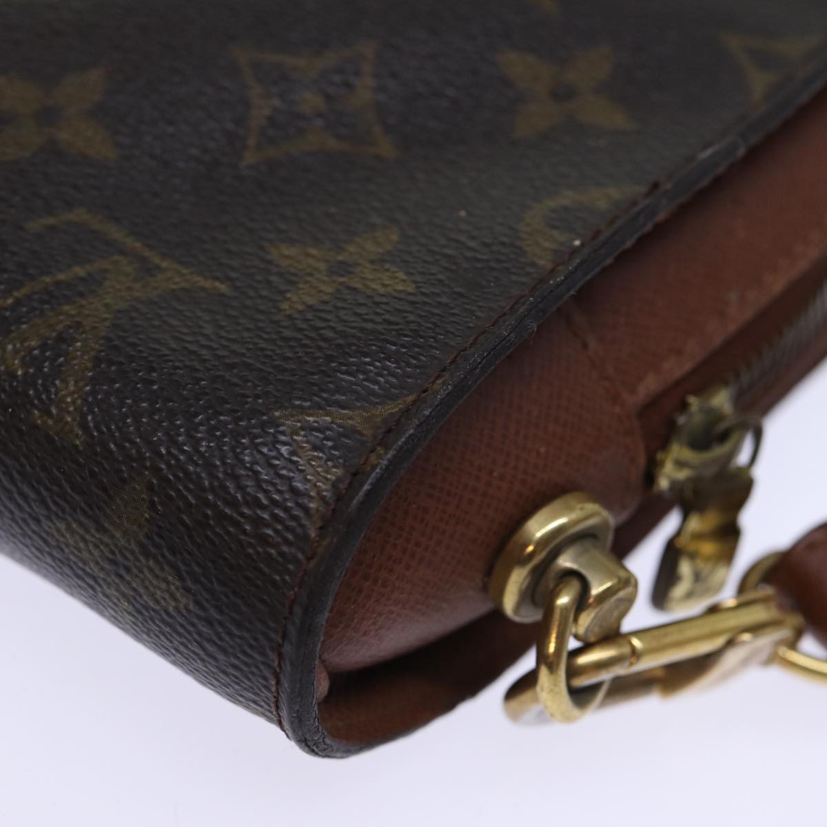 LOUIS VUITTON Monogram Orsay Clutch Bag M51790 LV Auth 71966